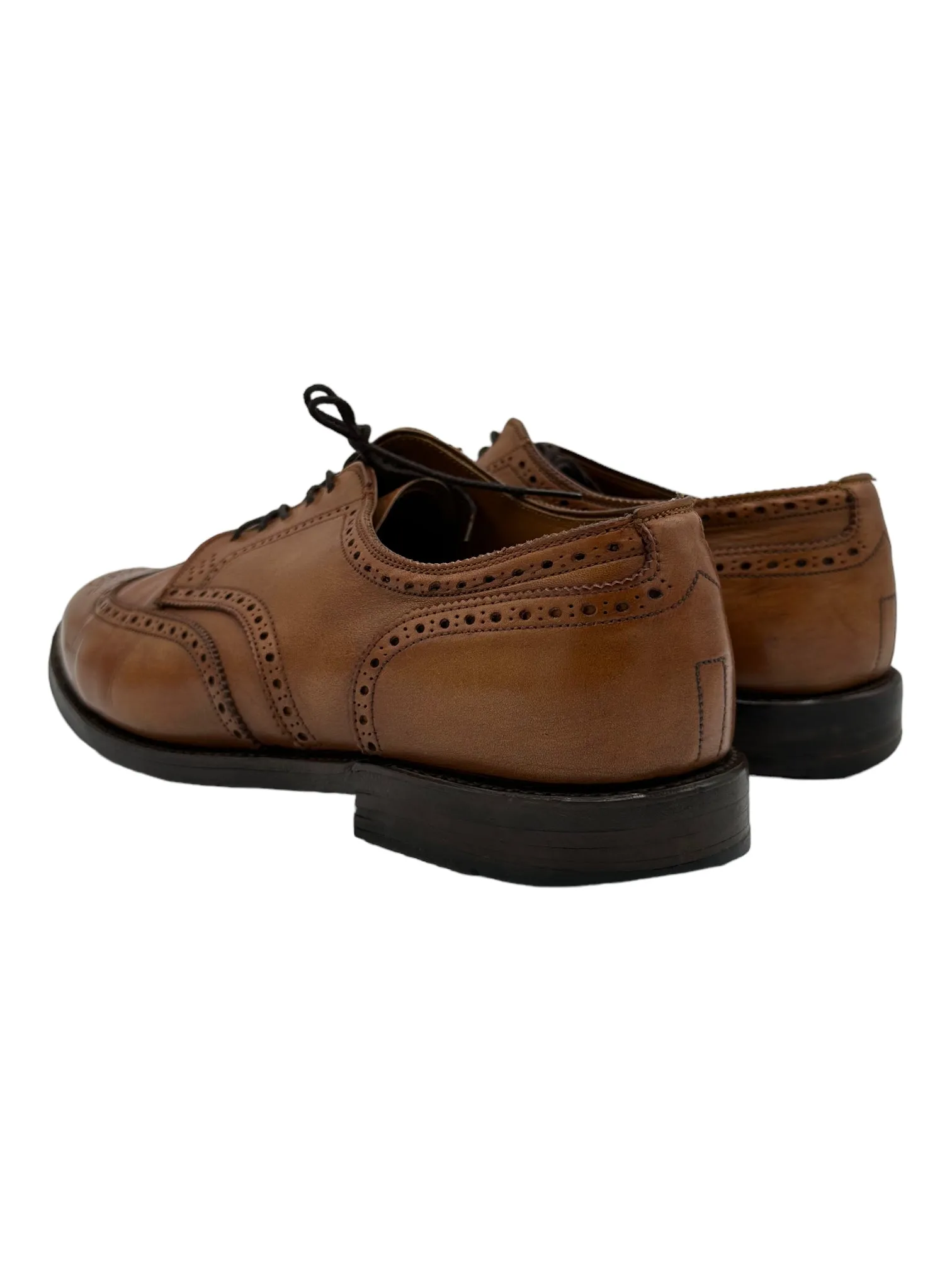 Alden 966 Wingtip Tan Oxford Saddle Shoes