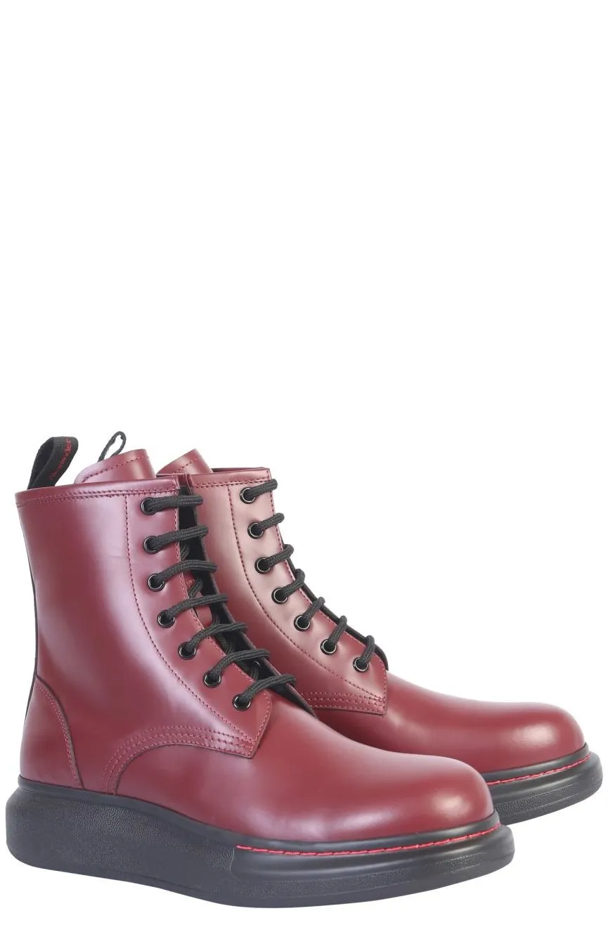 Alexander McQueen Oversized Combat Boots