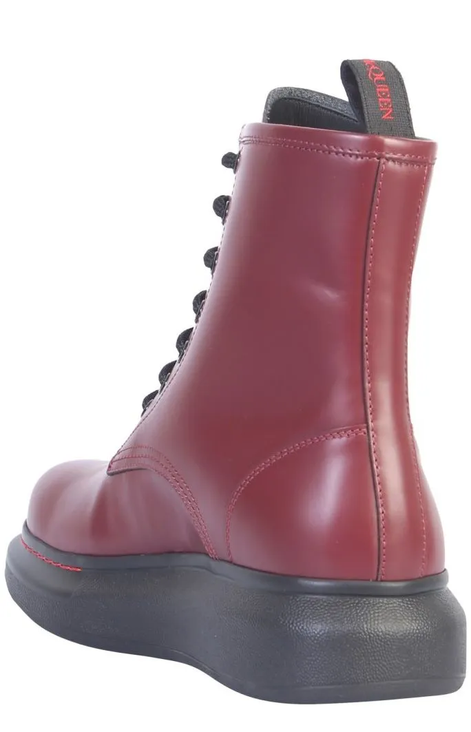 Alexander McQueen Oversized Combat Boots