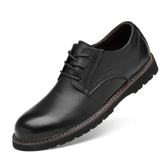 Angelo Ricci™ Business Men's Breathable Flat Oxford Shoes
