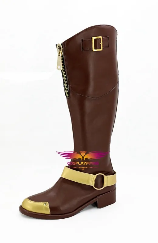 Anime RWBY Yang Xiao Long Cosplay Shoes Boots Custom Made for Adult Men and Women Halloween Carnival