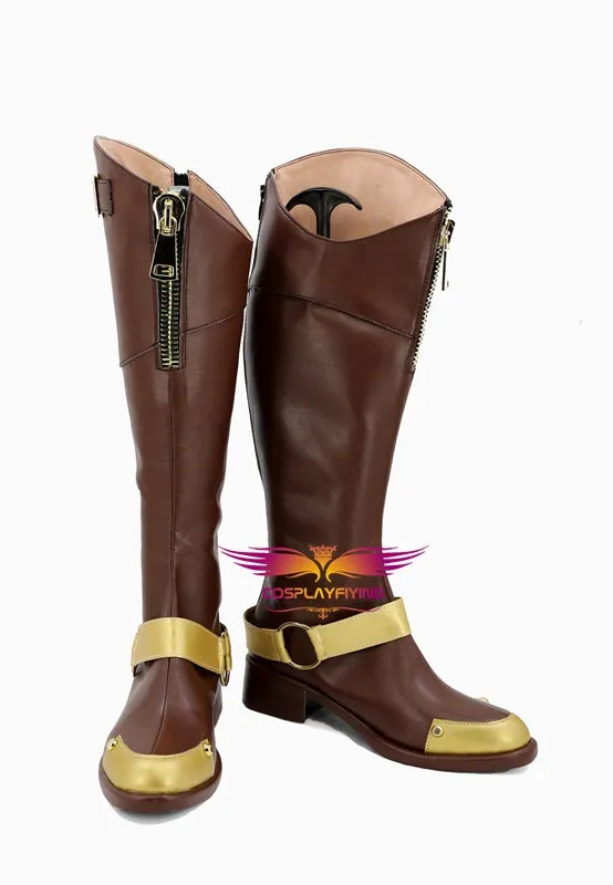 Anime RWBY Yang Xiao Long Cosplay Shoes Boots Custom Made for Adult Men and Women Halloween Carnival
