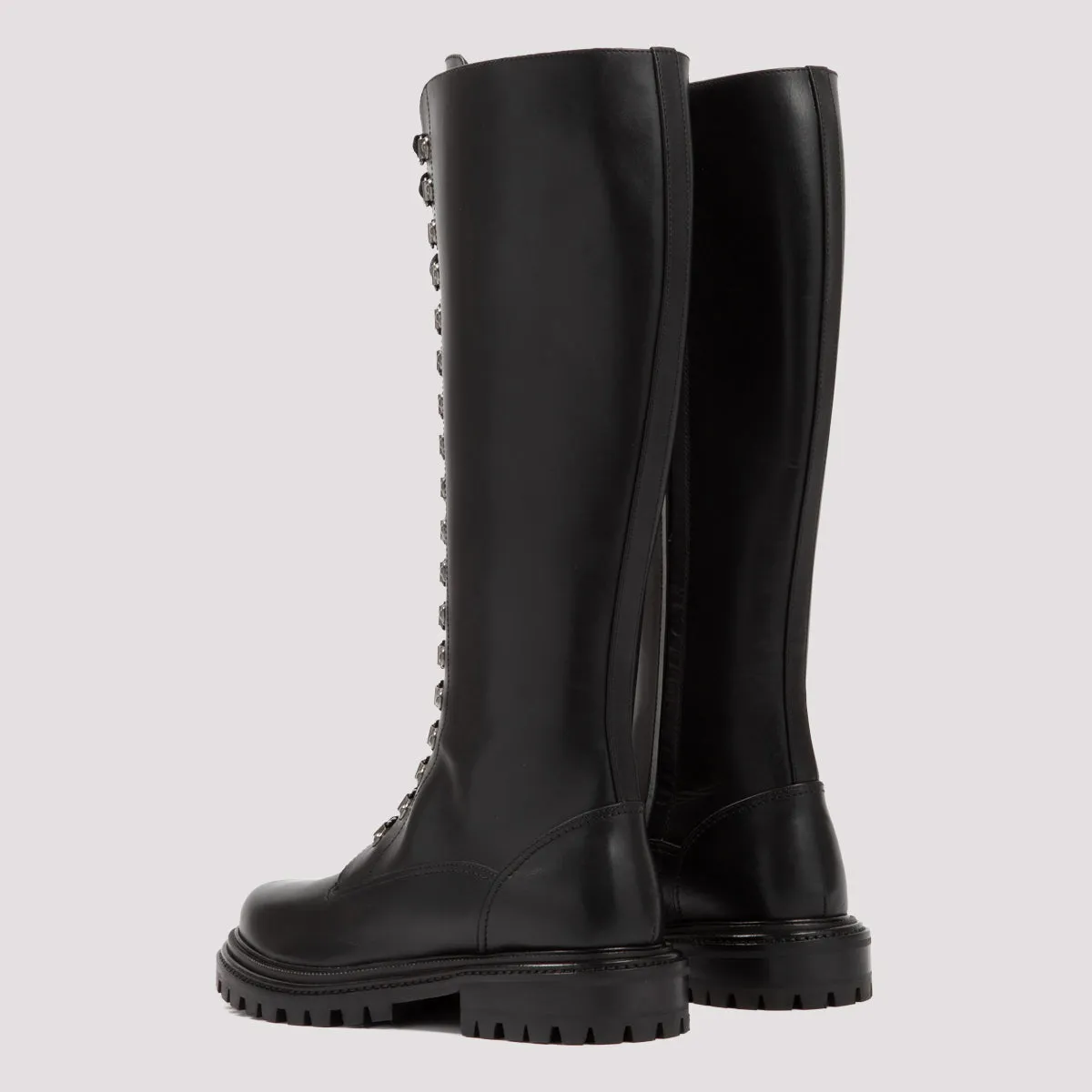 Aquazzura Combat Lace-Up Boots