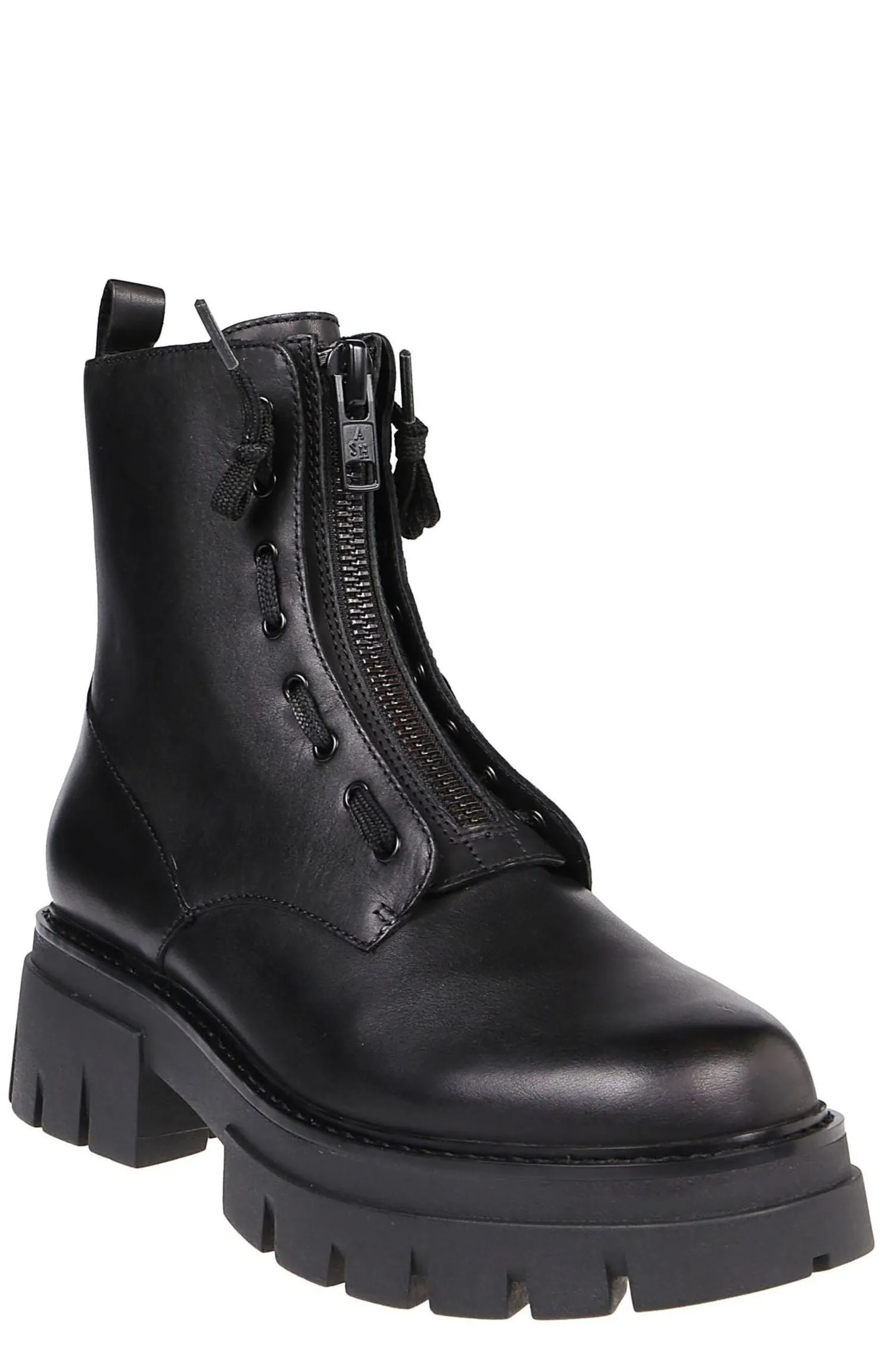 Ash Lynch Zip-Up Combat Boots