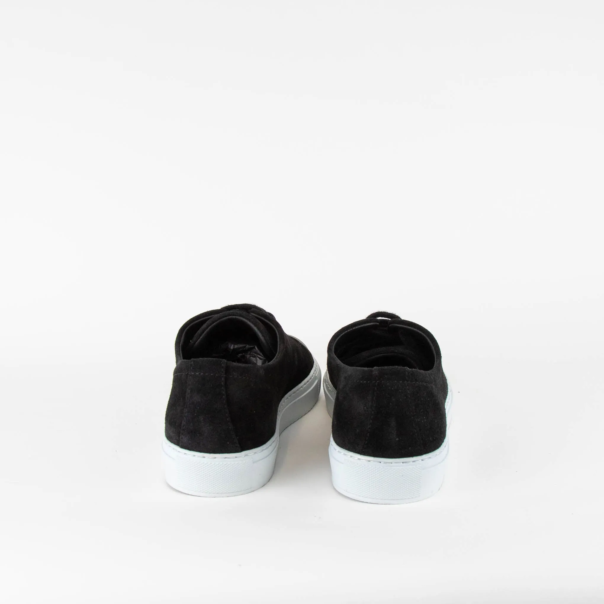Axel Arigato Cap Toe Black Suede Trainers