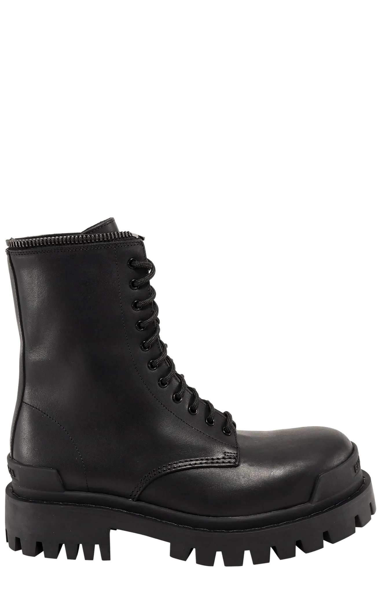 Balenciaga Lace-Up Combat Boots