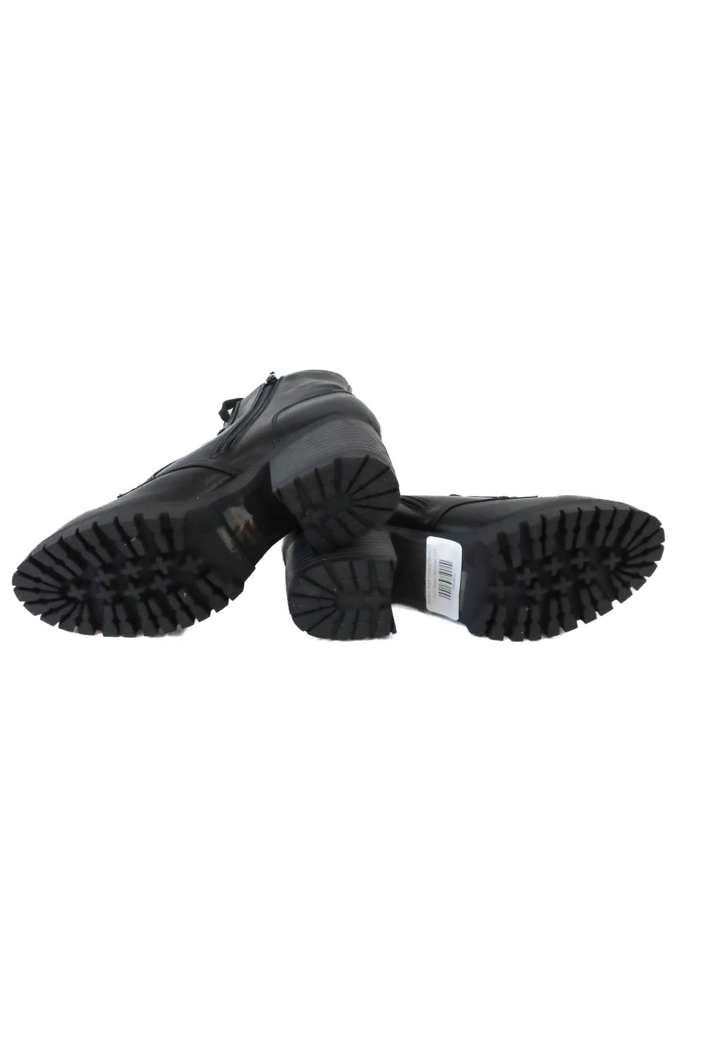 Bamboo Black Combat Boots (7)