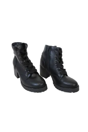 Bamboo Black Combat Boots (7)