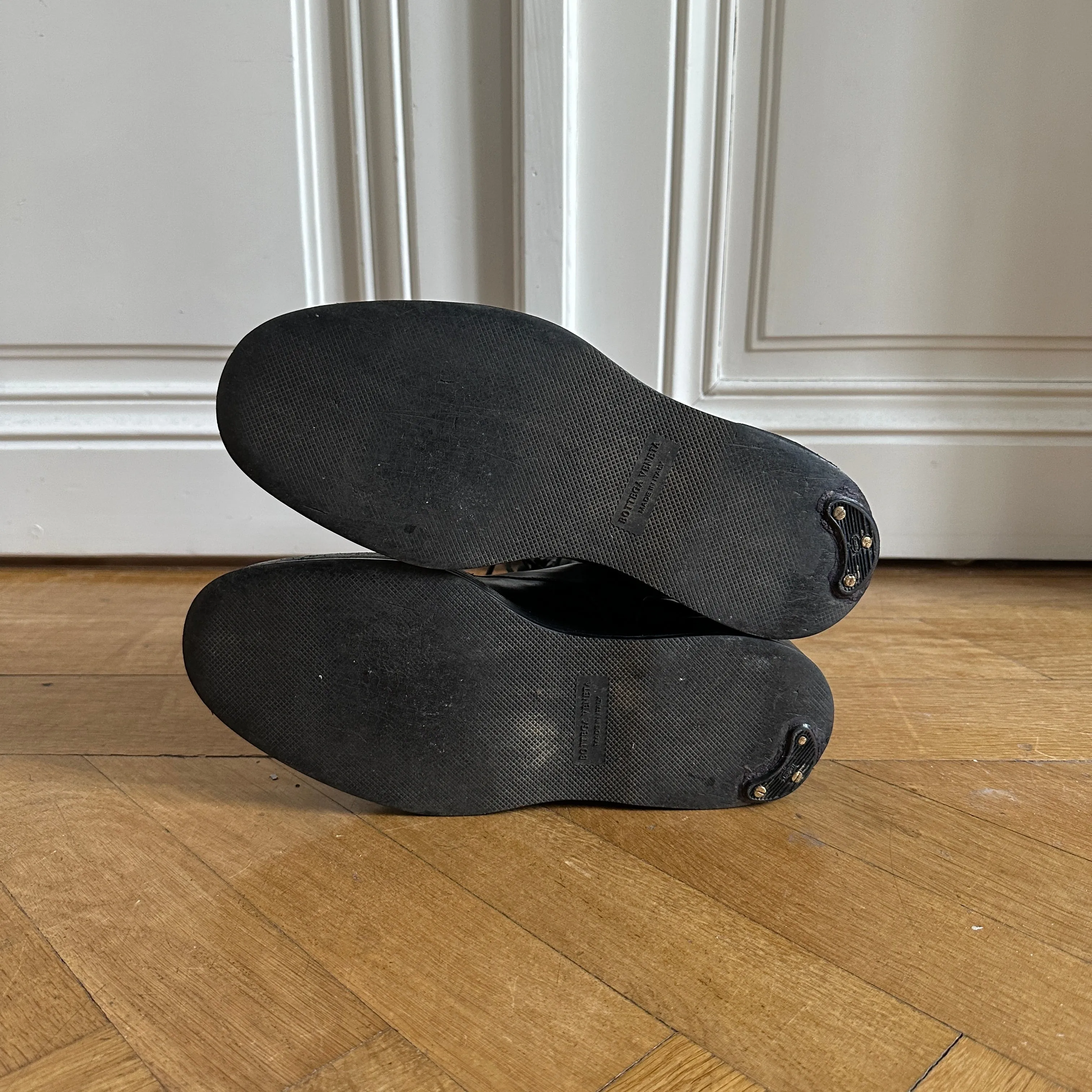 Bottega Veneta FW10 Horse Leather Combat Creeper Boots