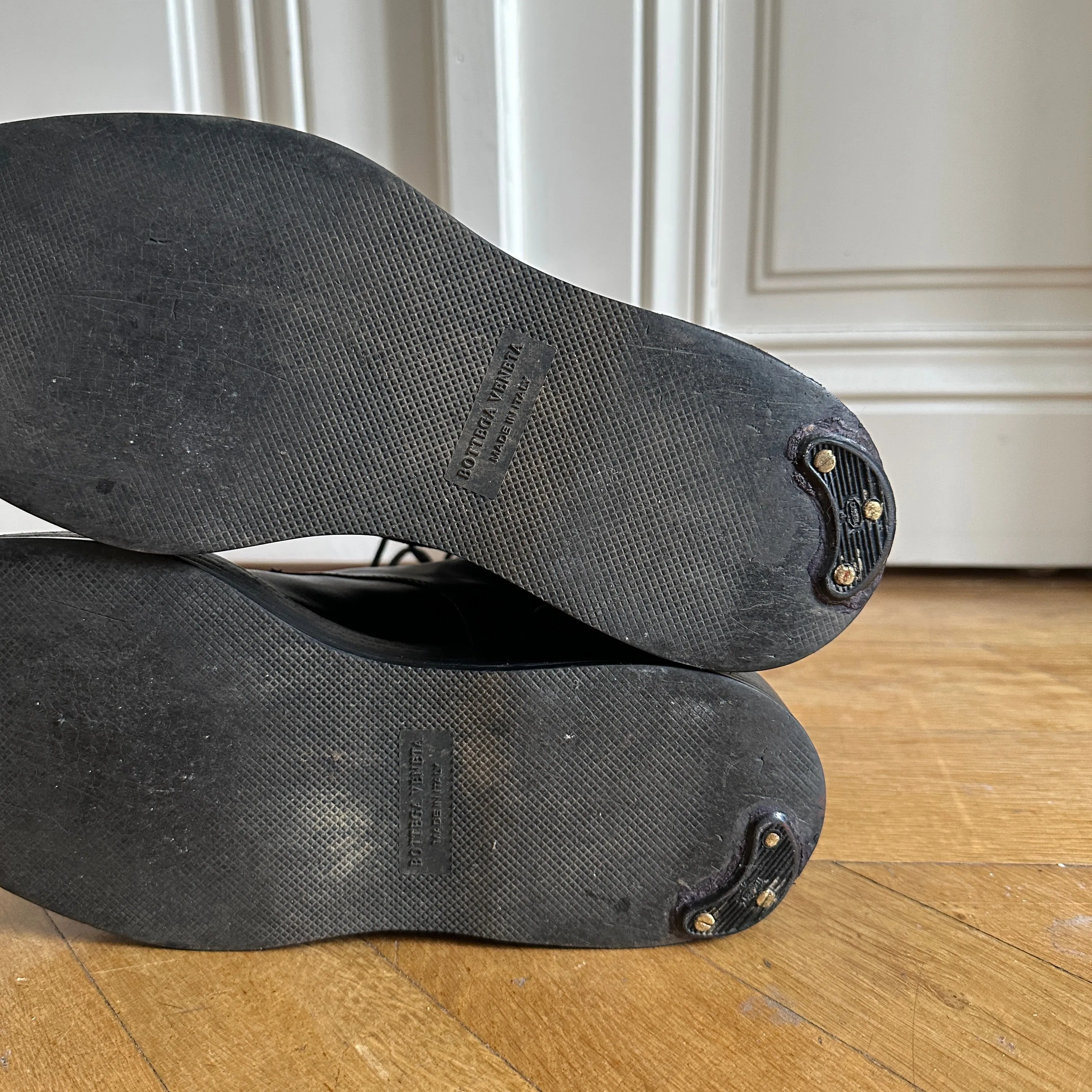 Bottega Veneta FW10 Horse Leather Combat Creeper Boots