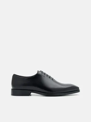 Boxed Leather Oxford Shoes