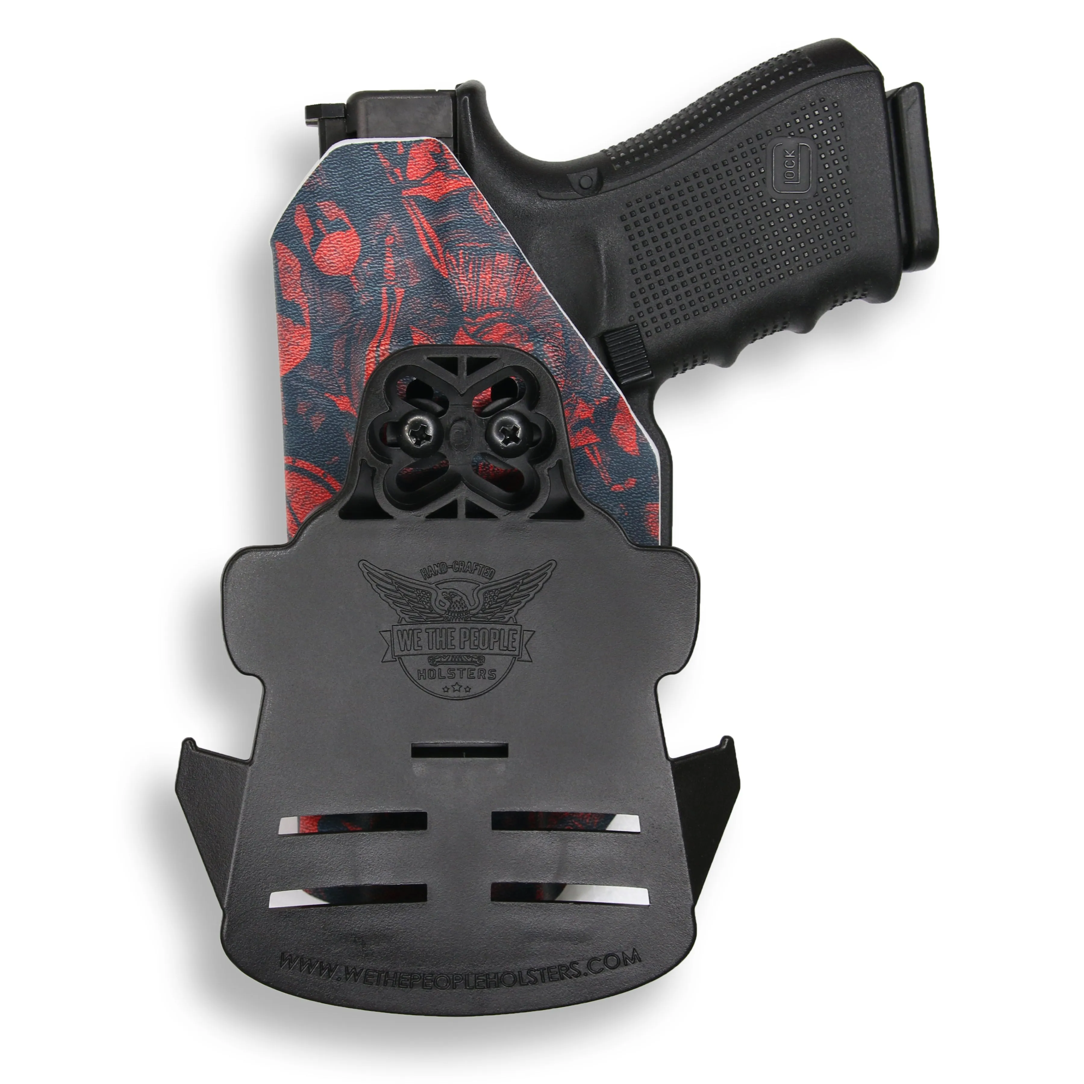 Canik TP9 Elite Combat with Olight Baldr RL Mini OWB Holster