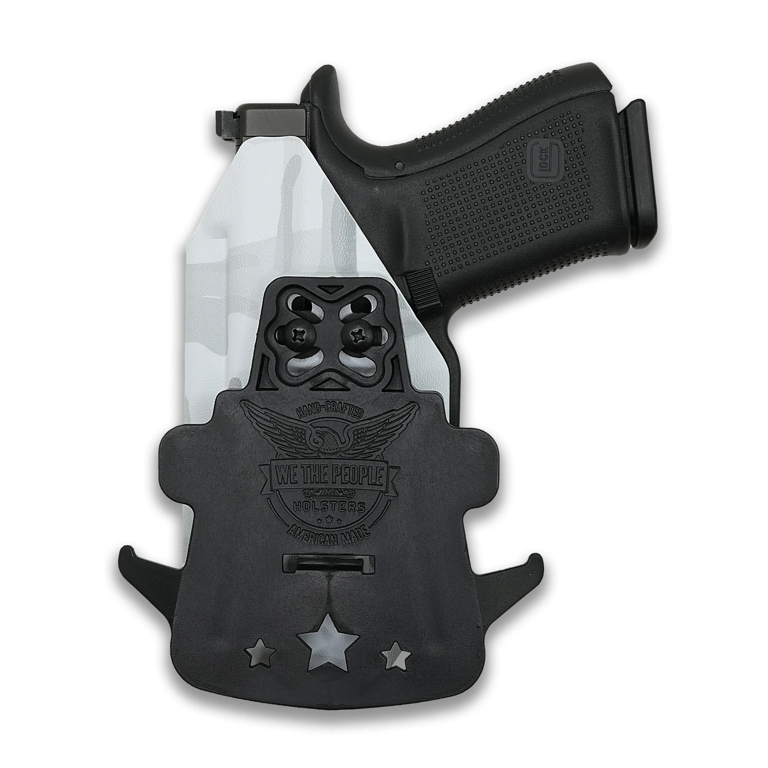 Canik TP9 Elite Combat with Olight Baldr RL Mini OWB Holster