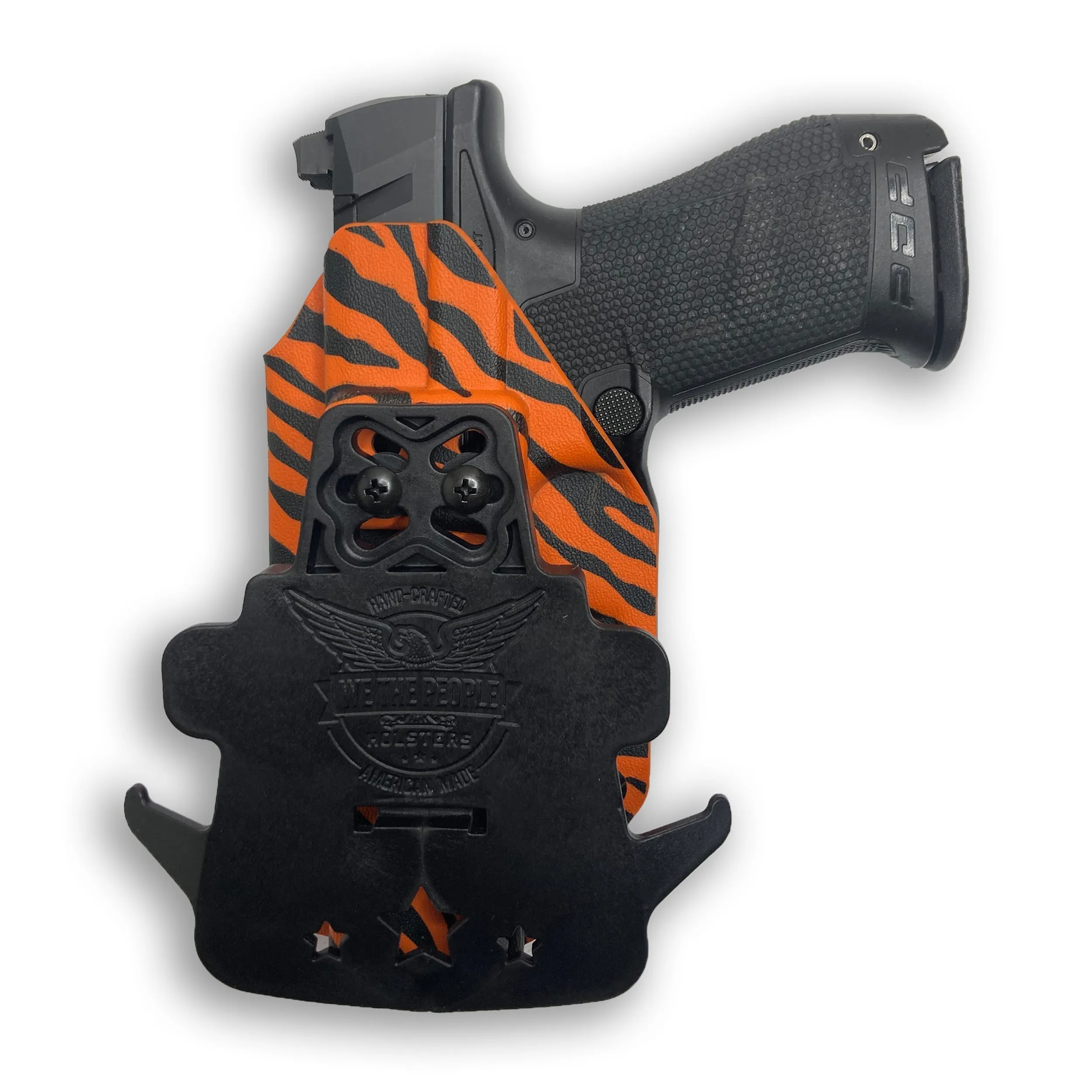 Canik TP9 Elite Combat with Olight Baldr RL Mini OWB Holster
