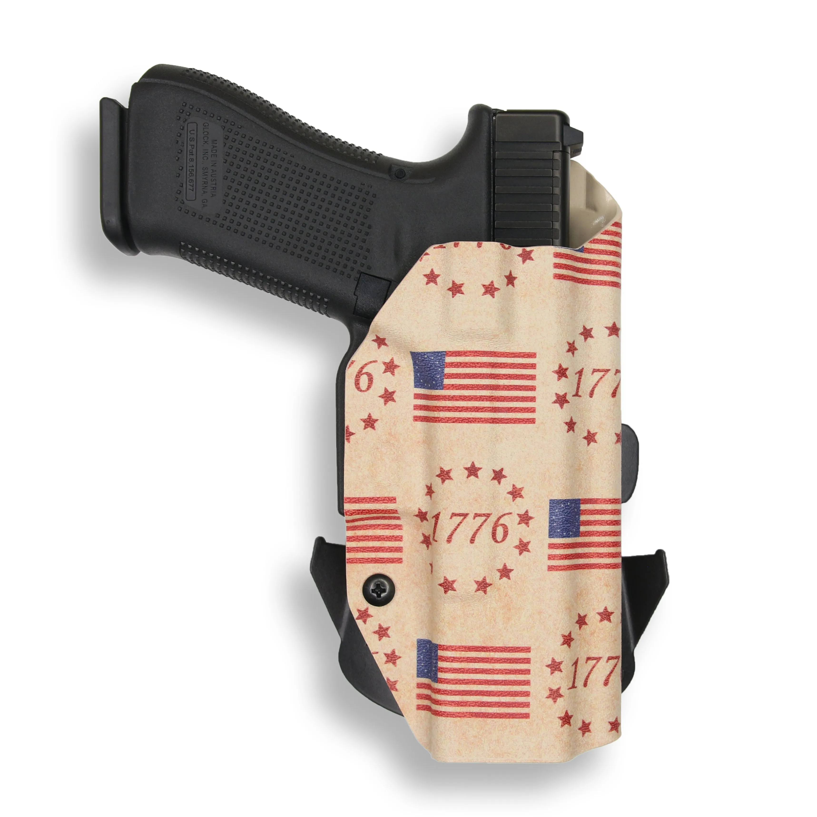 Canik TP9 Elite Combat with Olight Baldr RL Mini OWB Holster