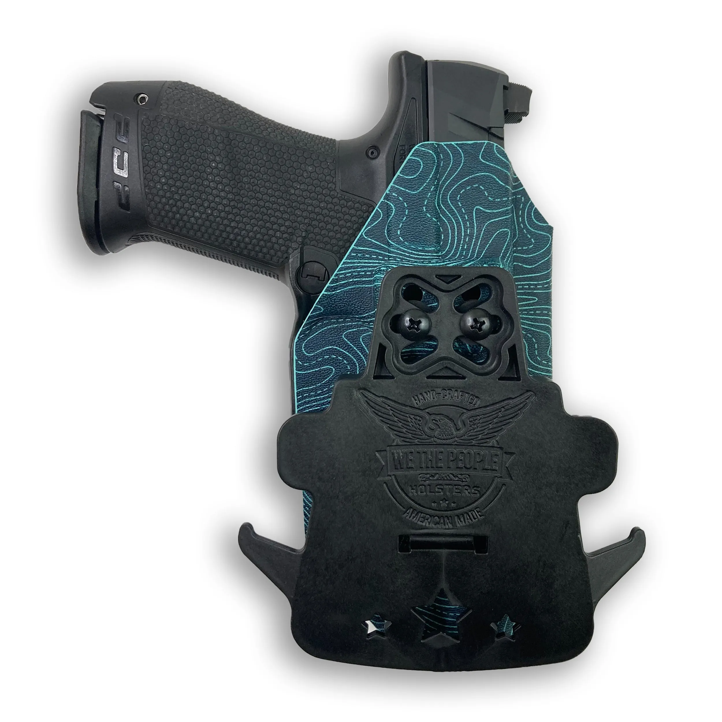 Canik TP9 Elite Combat with Olight Baldr RL Mini OWB Holster