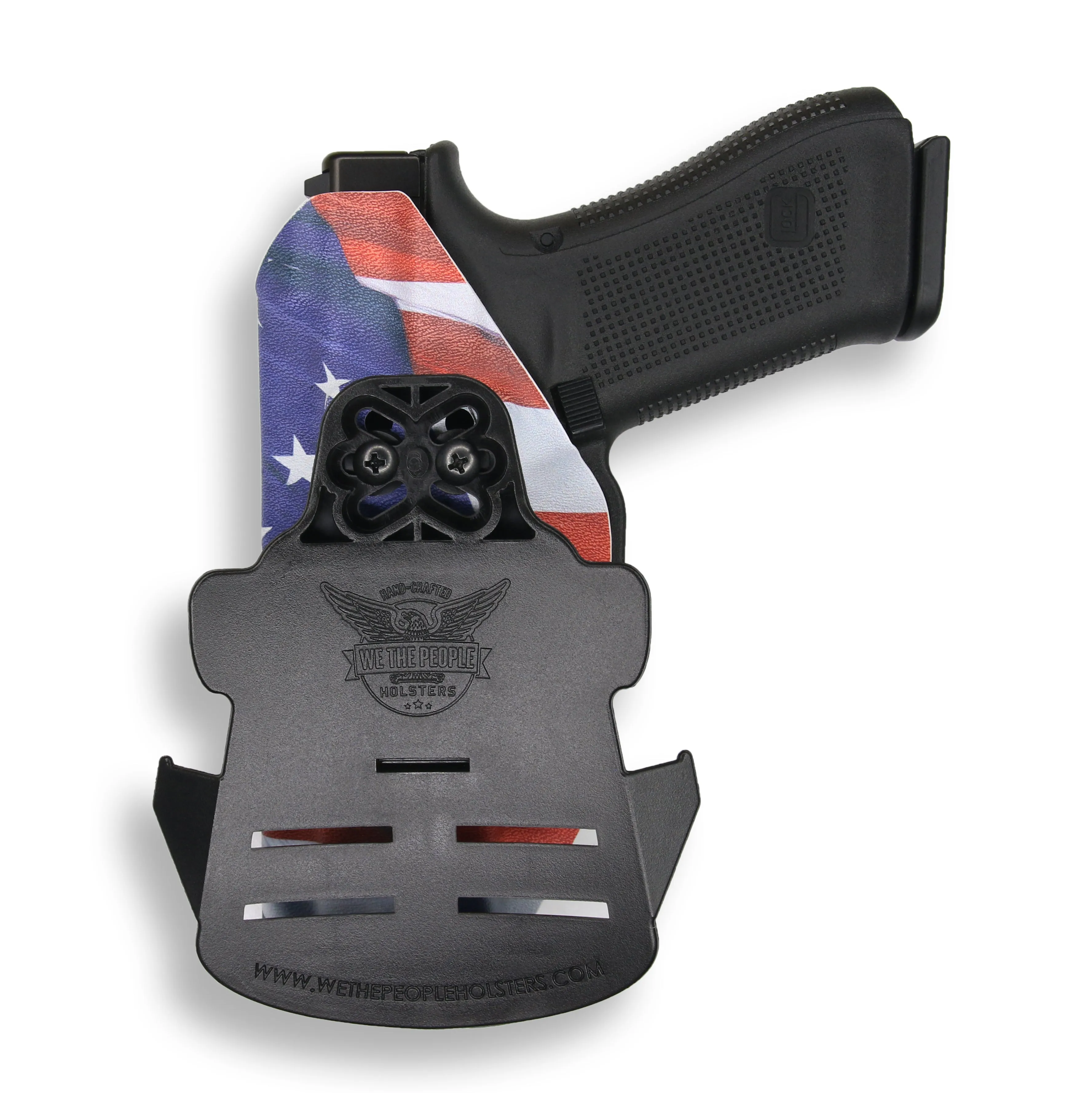 Canik TP9 Elite Combat with Olight Baldr RL Mini OWB Holster