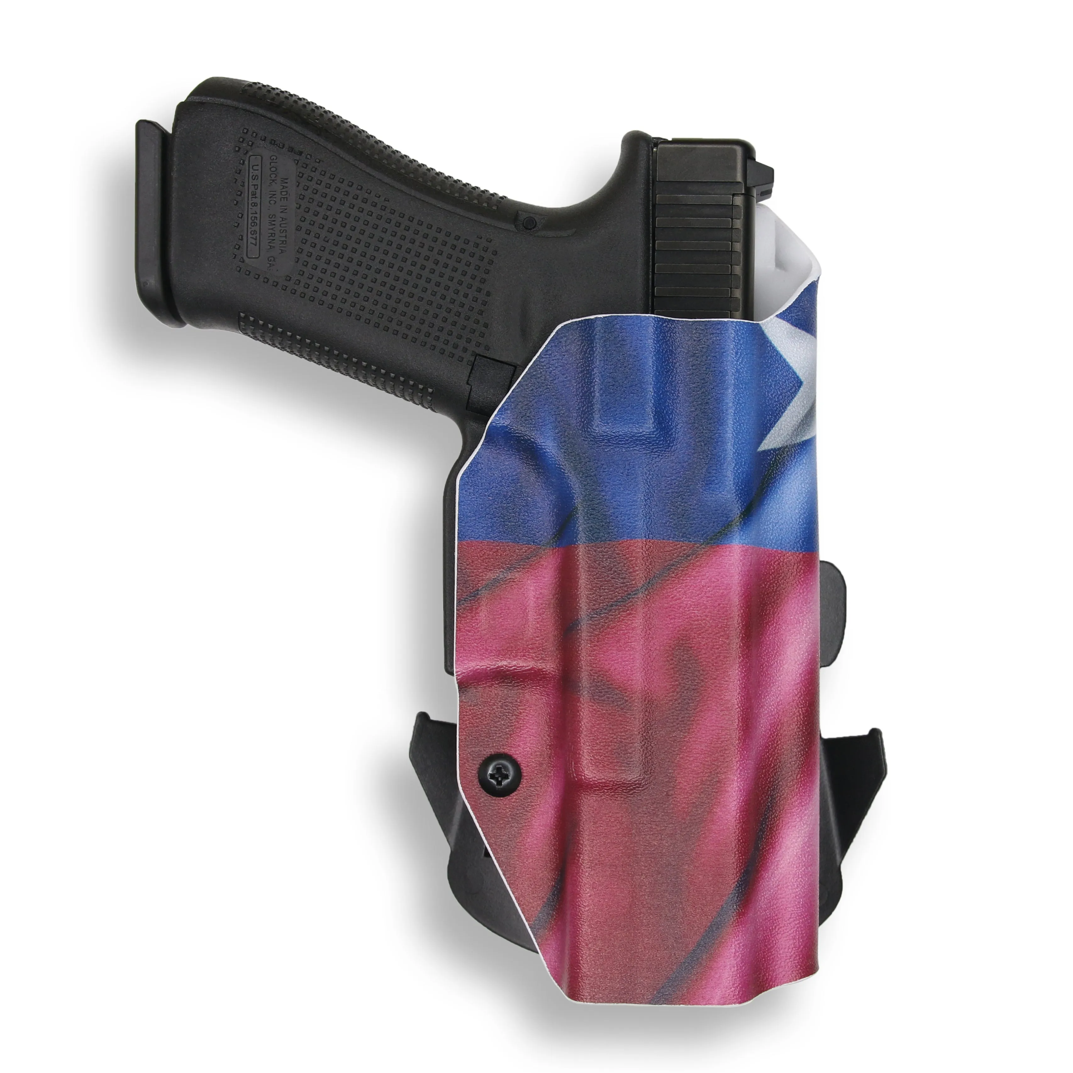 Canik TP9 Elite Combat with Olight Baldr RL Mini OWB Holster