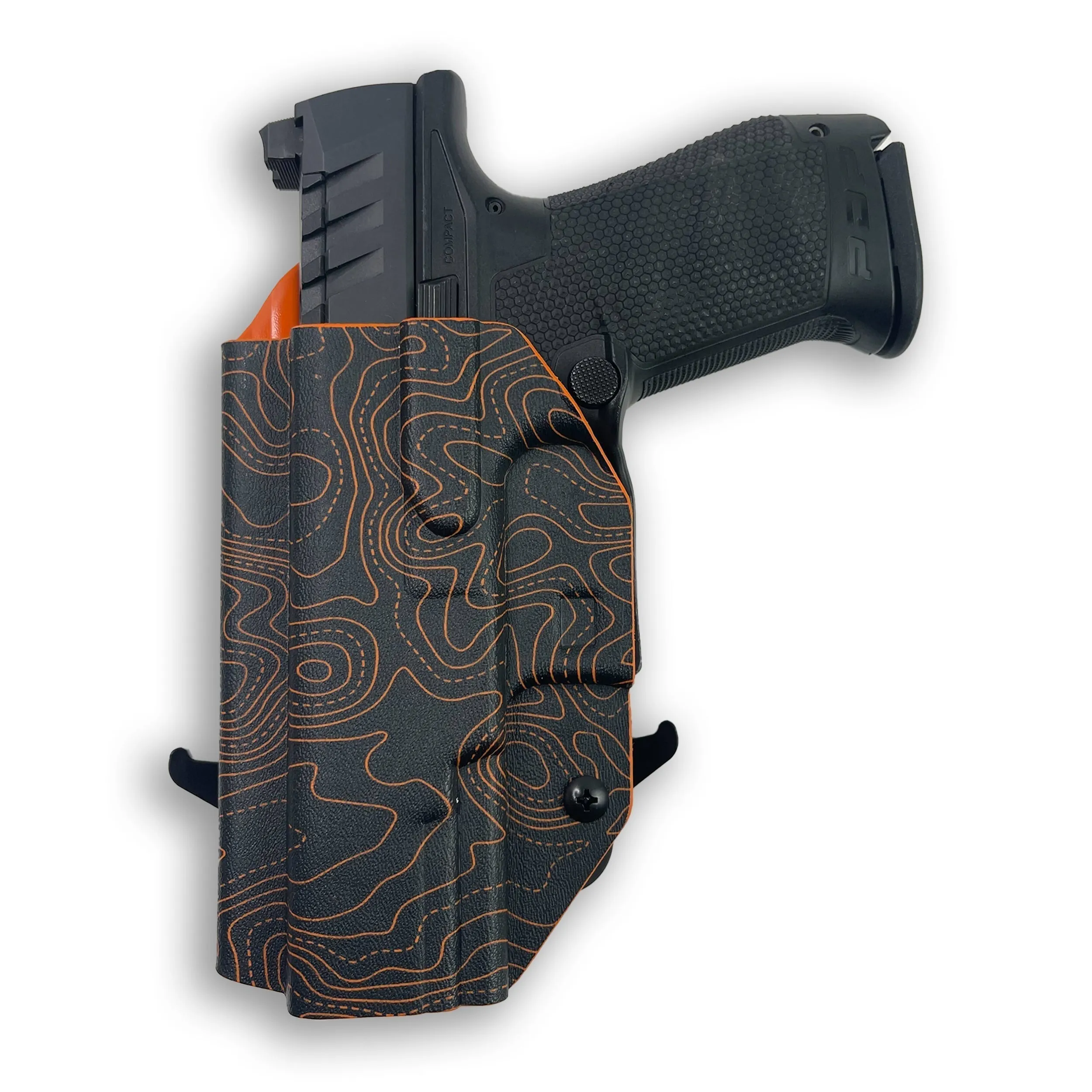 Canik TP9 Elite Combat with Olight Baldr RL Mini OWB Holster