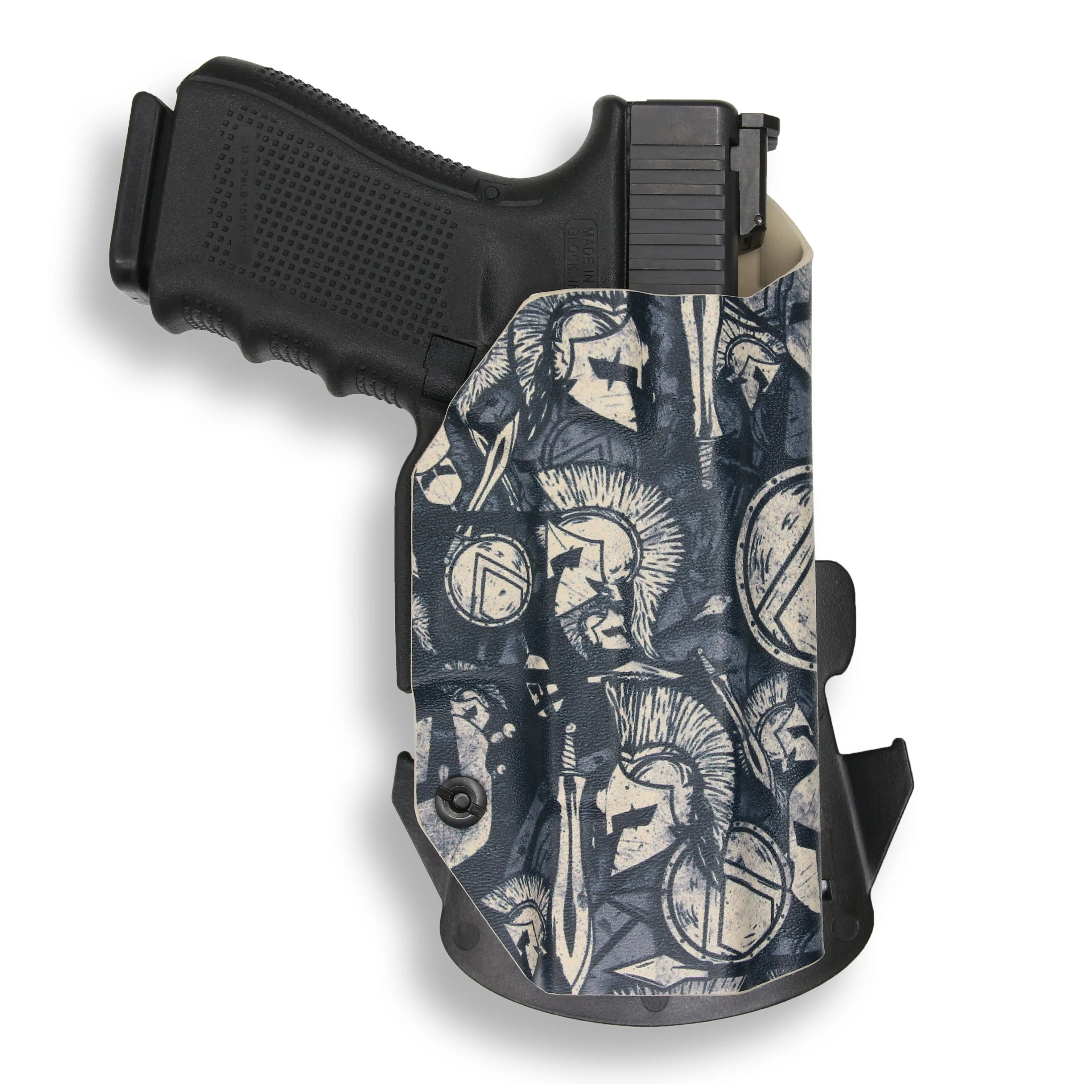 Canik TP9 Elite Combat with Olight Baldr RL Mini OWB Holster