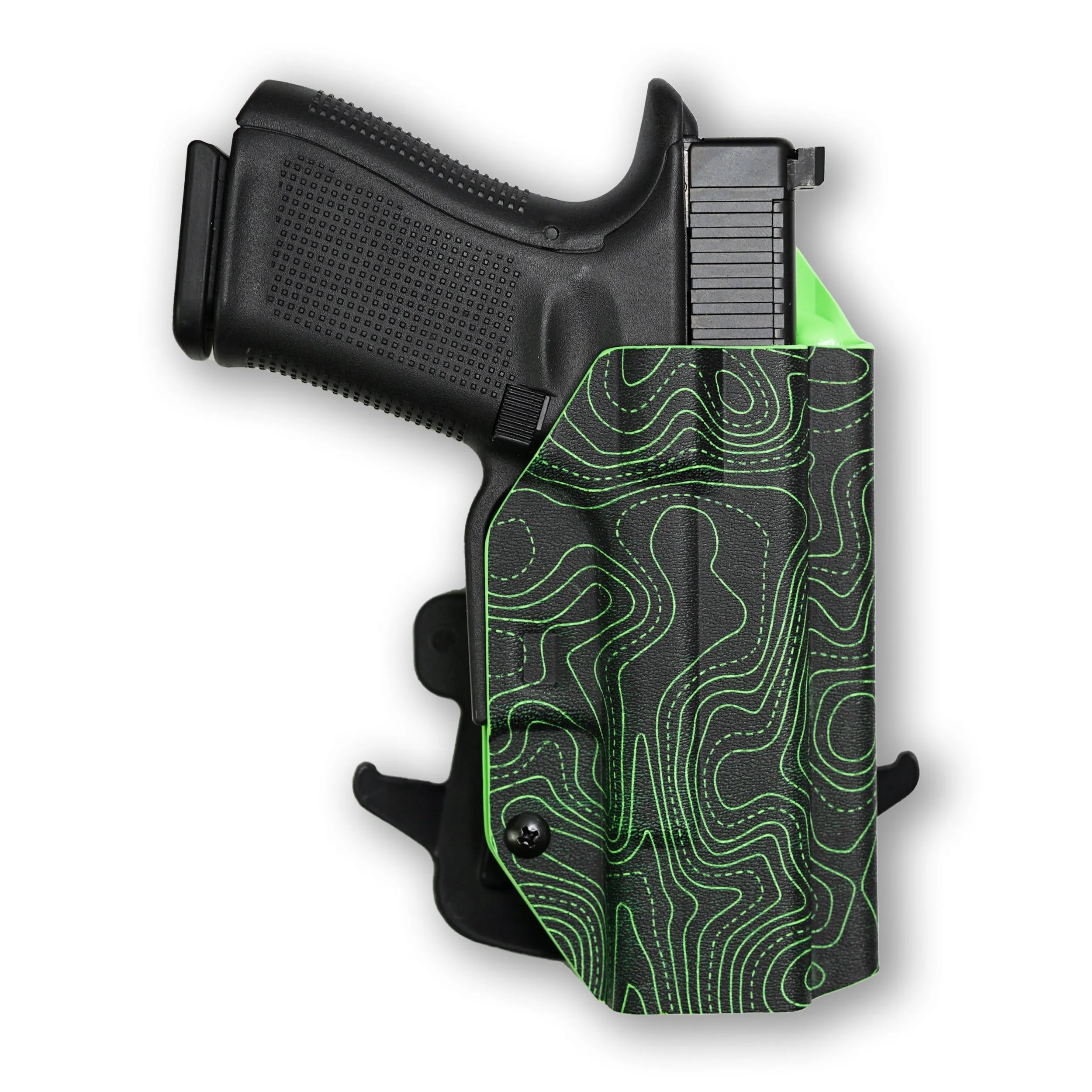 Canik TP9 Elite Combat with Olight Baldr RL Mini OWB Holster