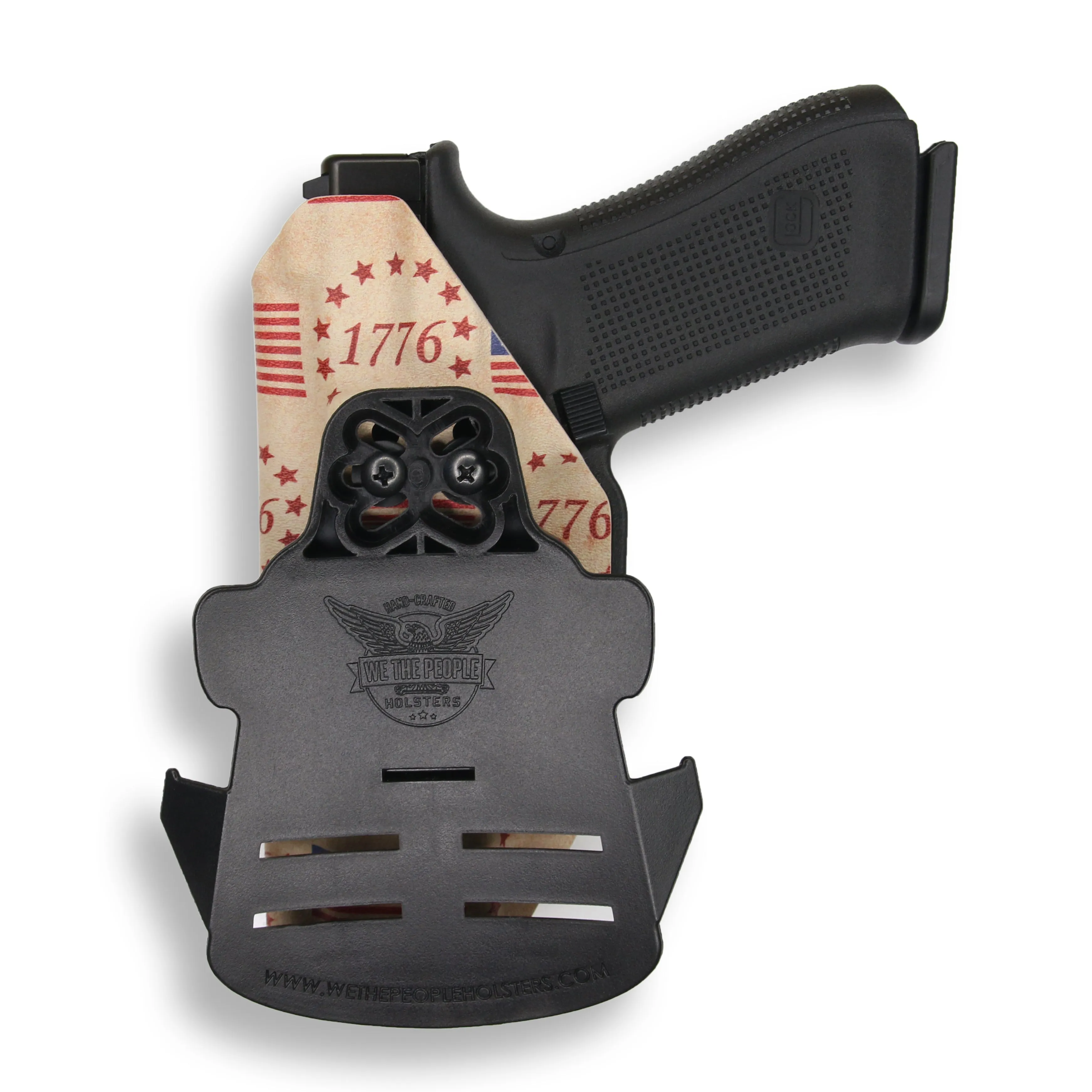 Canik TP9 Elite Combat with Olight Baldr RL Mini OWB Holster