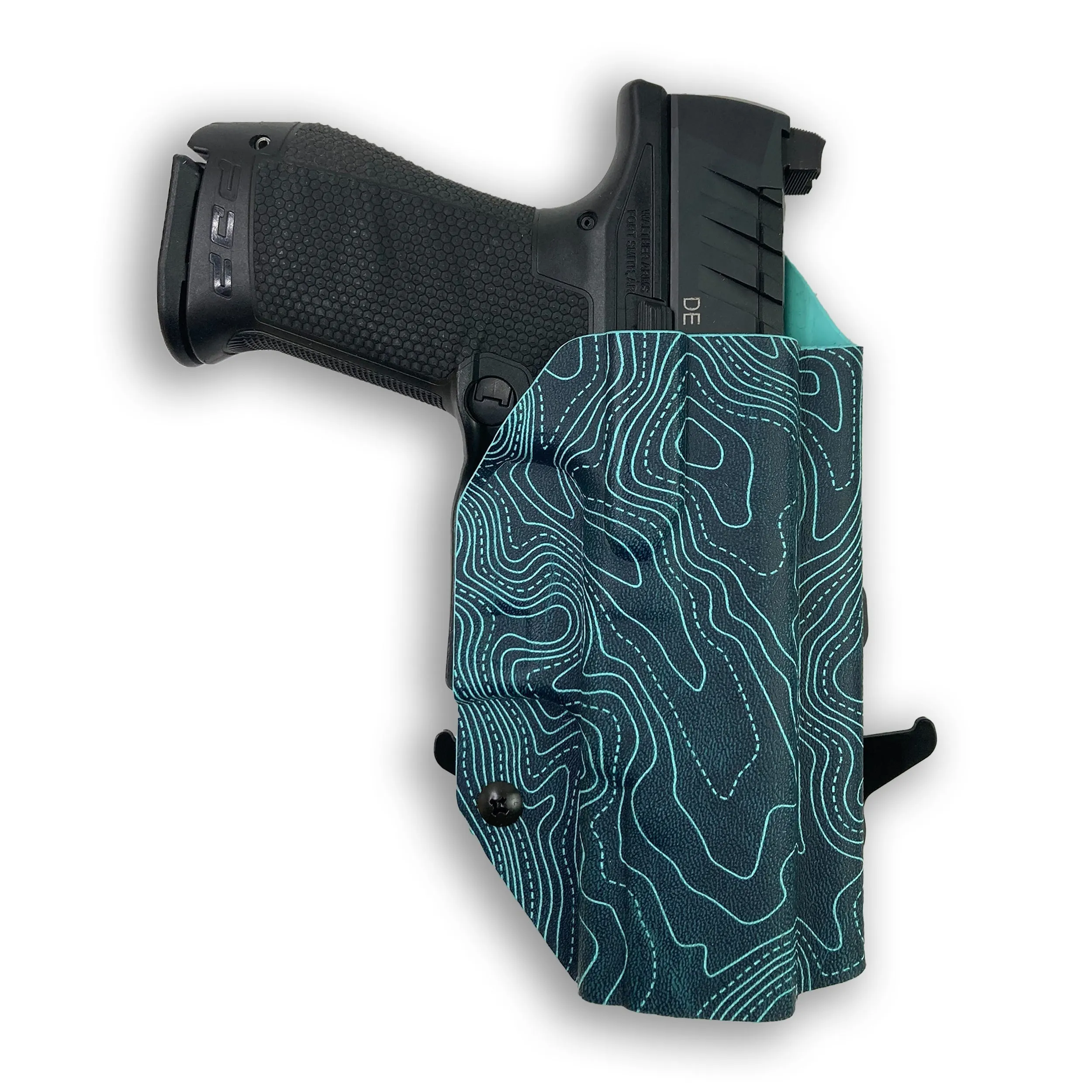 Canik TP9 Elite Combat with Olight Baldr RL Mini OWB Holster
