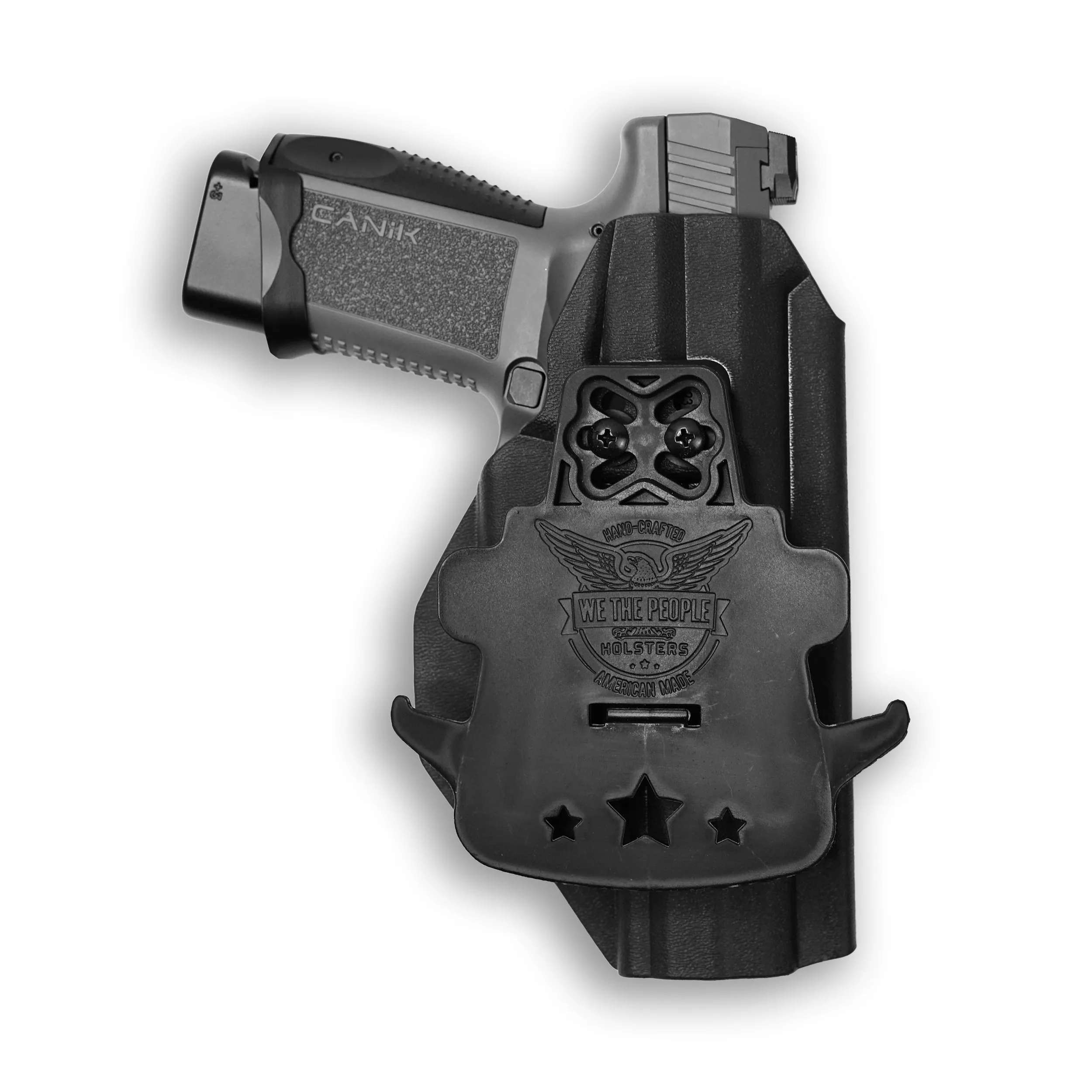 Canik TP9 Elite Combat with Olight Baldr RL Mini OWB Holster