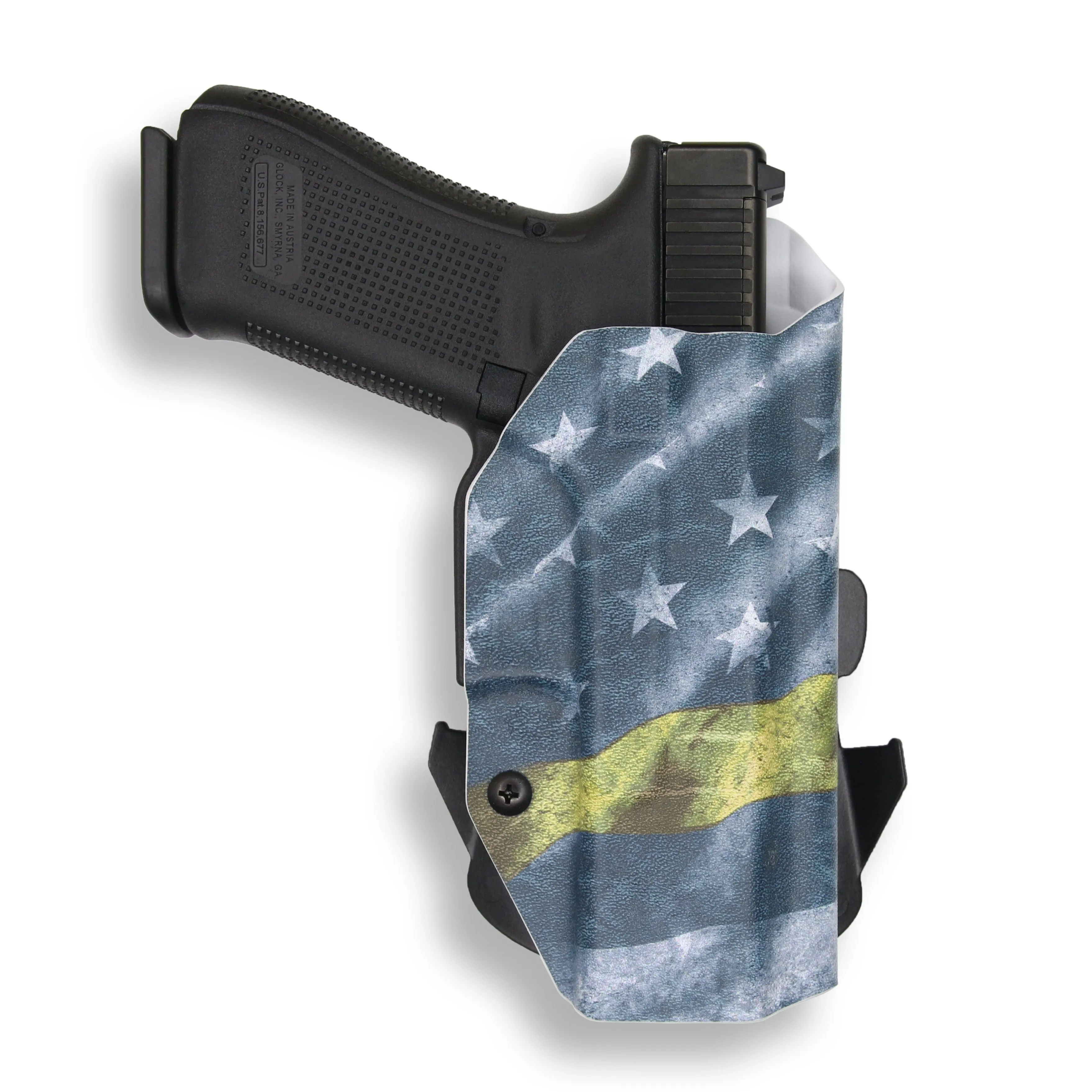 Canik TP9 Elite Combat with Olight Baldr RL Mini OWB Holster