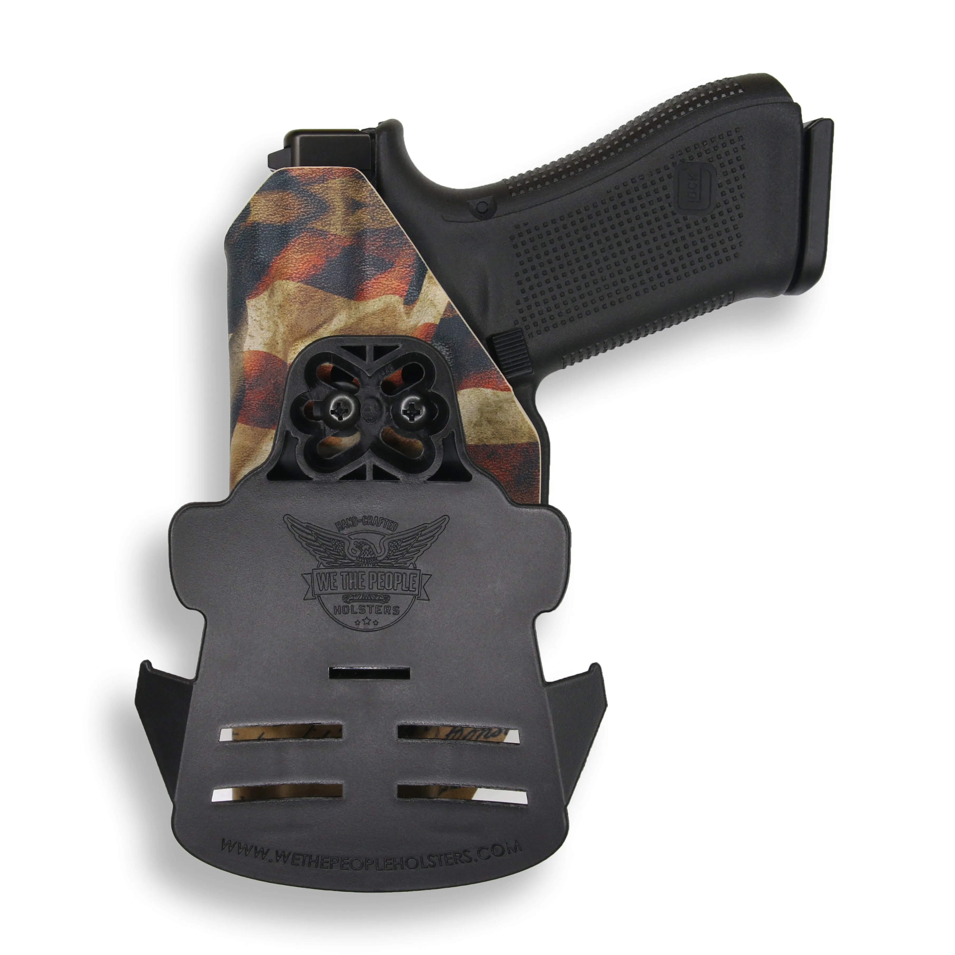 Canik TP9 Elite Combat with Olight Baldr RL Mini OWB Holster