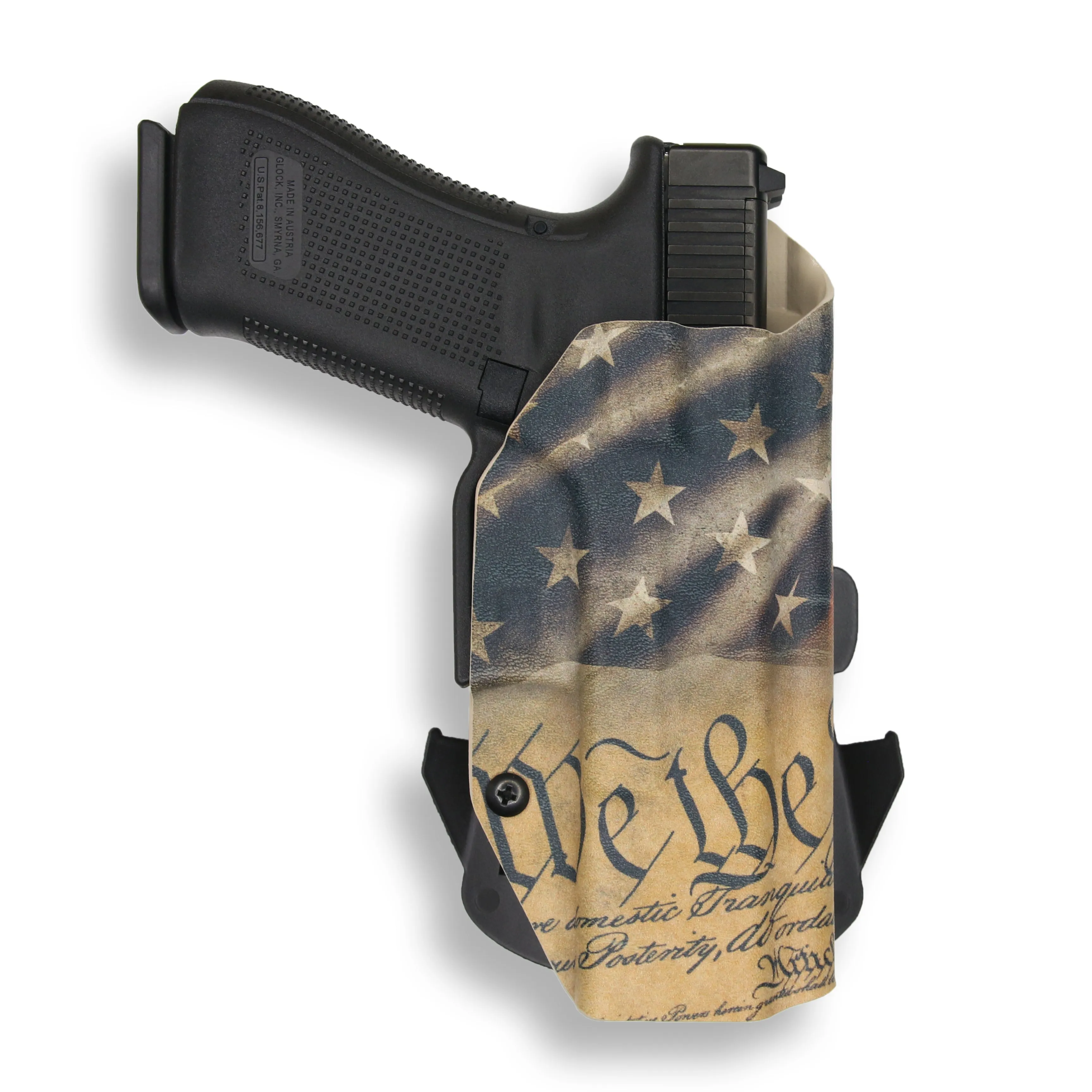 Canik TP9 Elite Combat with Olight Baldr RL Mini OWB Holster