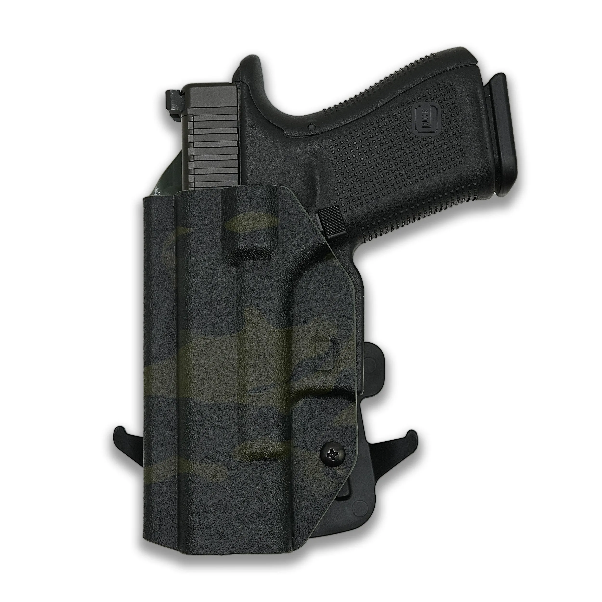 Canik TP9 Elite Combat with Olight Baldr RL Mini OWB Holster