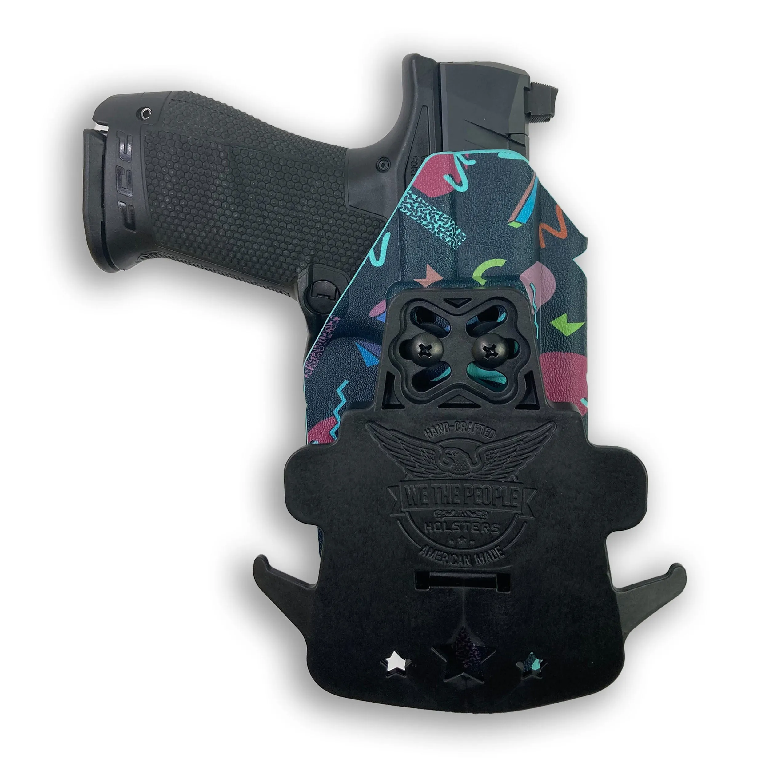 Canik TP9 Elite Combat with Olight Baldr RL Mini OWB Holster