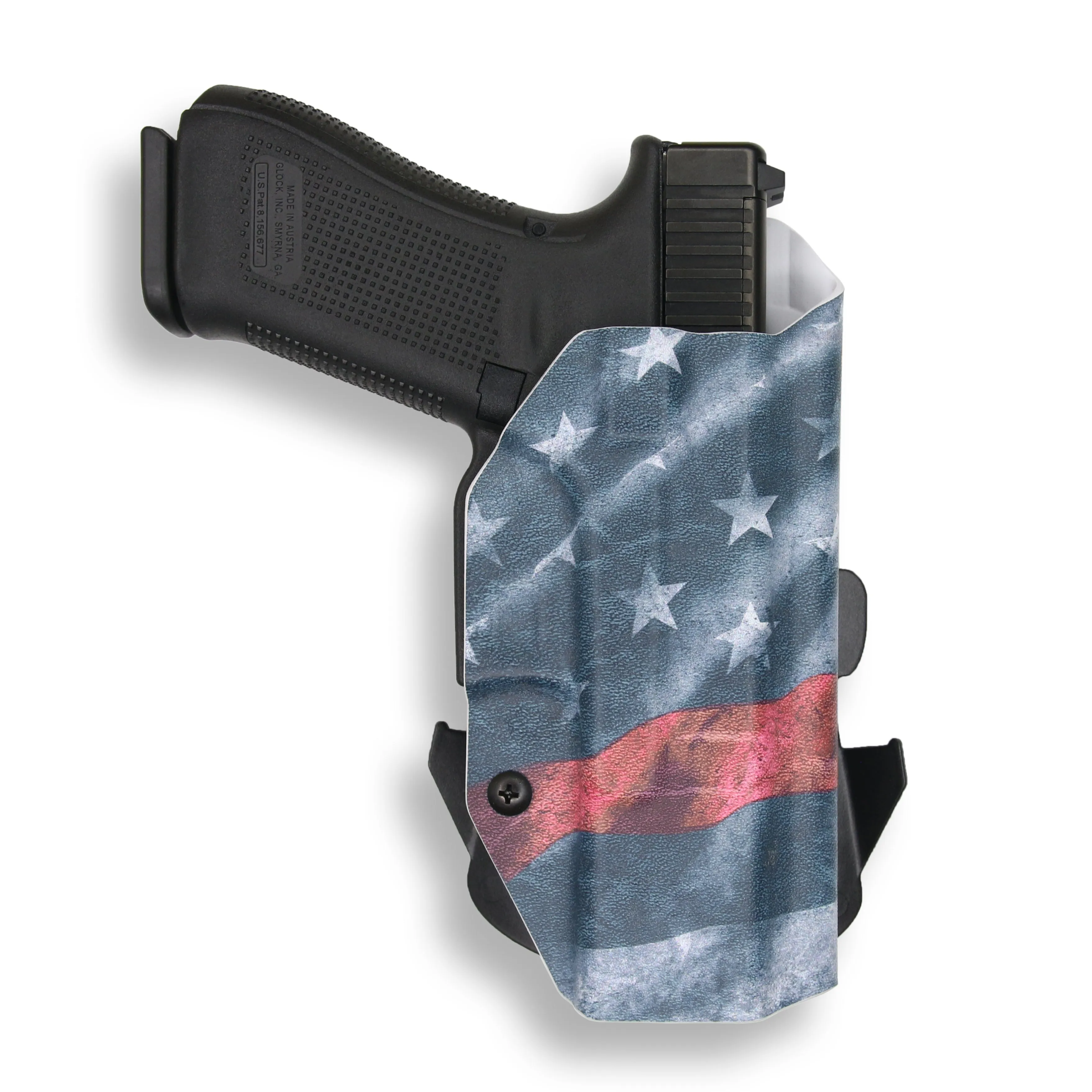 Canik TP9 Elite Combat with Olight Baldr RL Mini OWB Holster