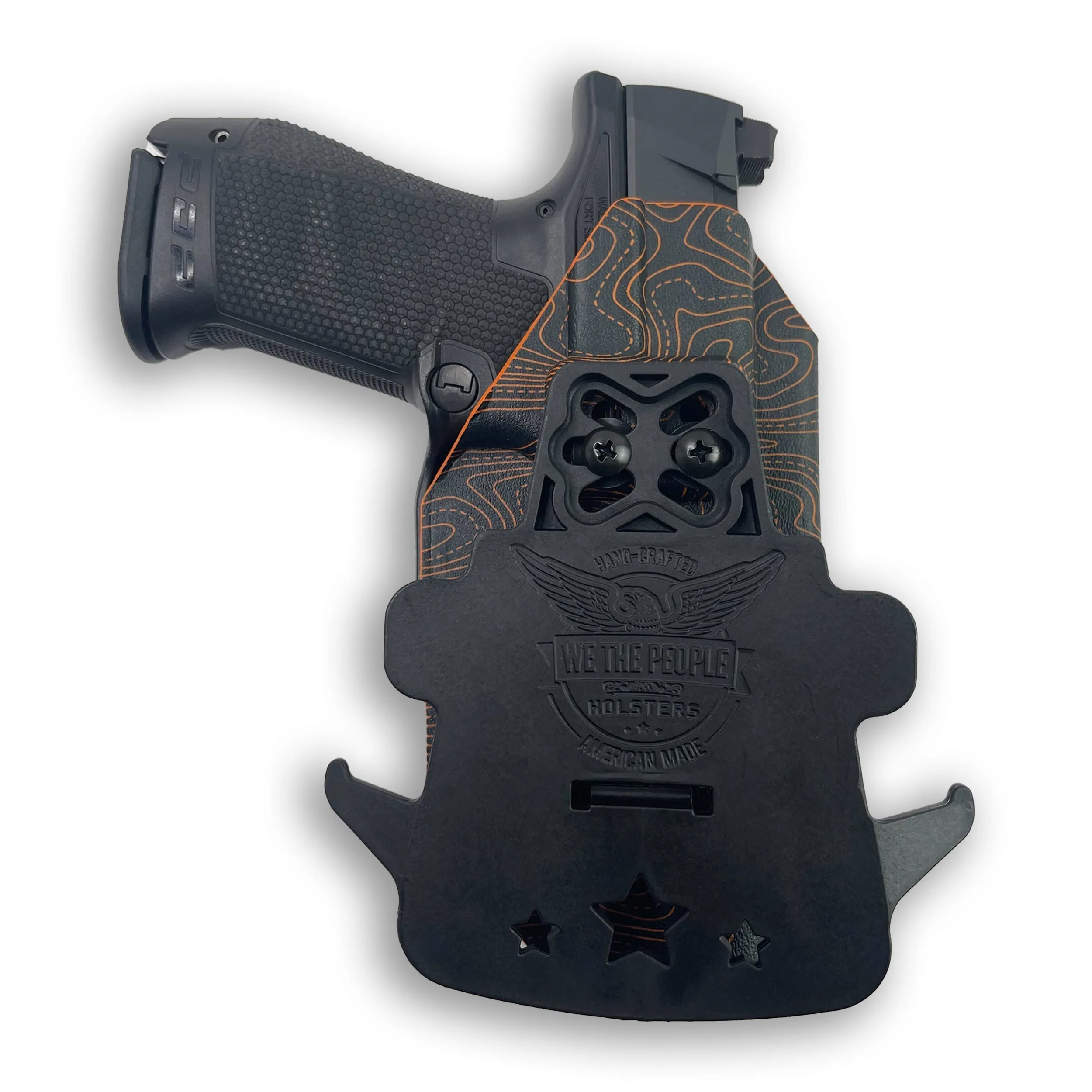 Canik TP9 Elite Combat with Olight Baldr RL Mini OWB Holster