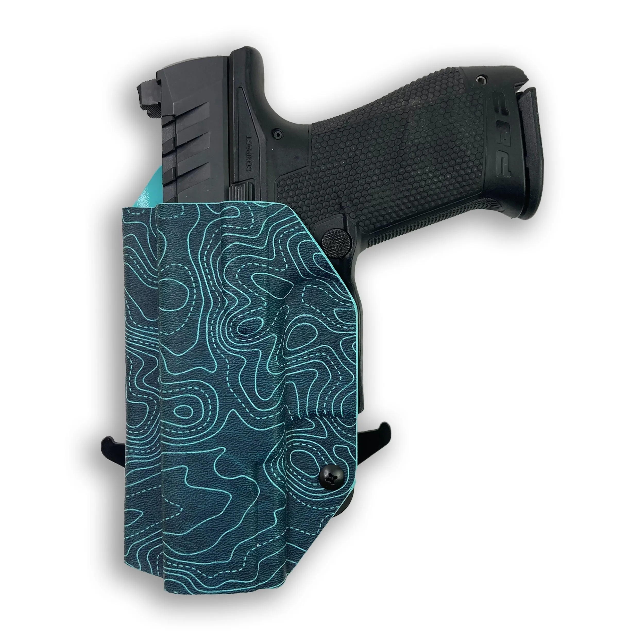 Canik TP9 Elite Combat with Olight Baldr RL Mini OWB Holster