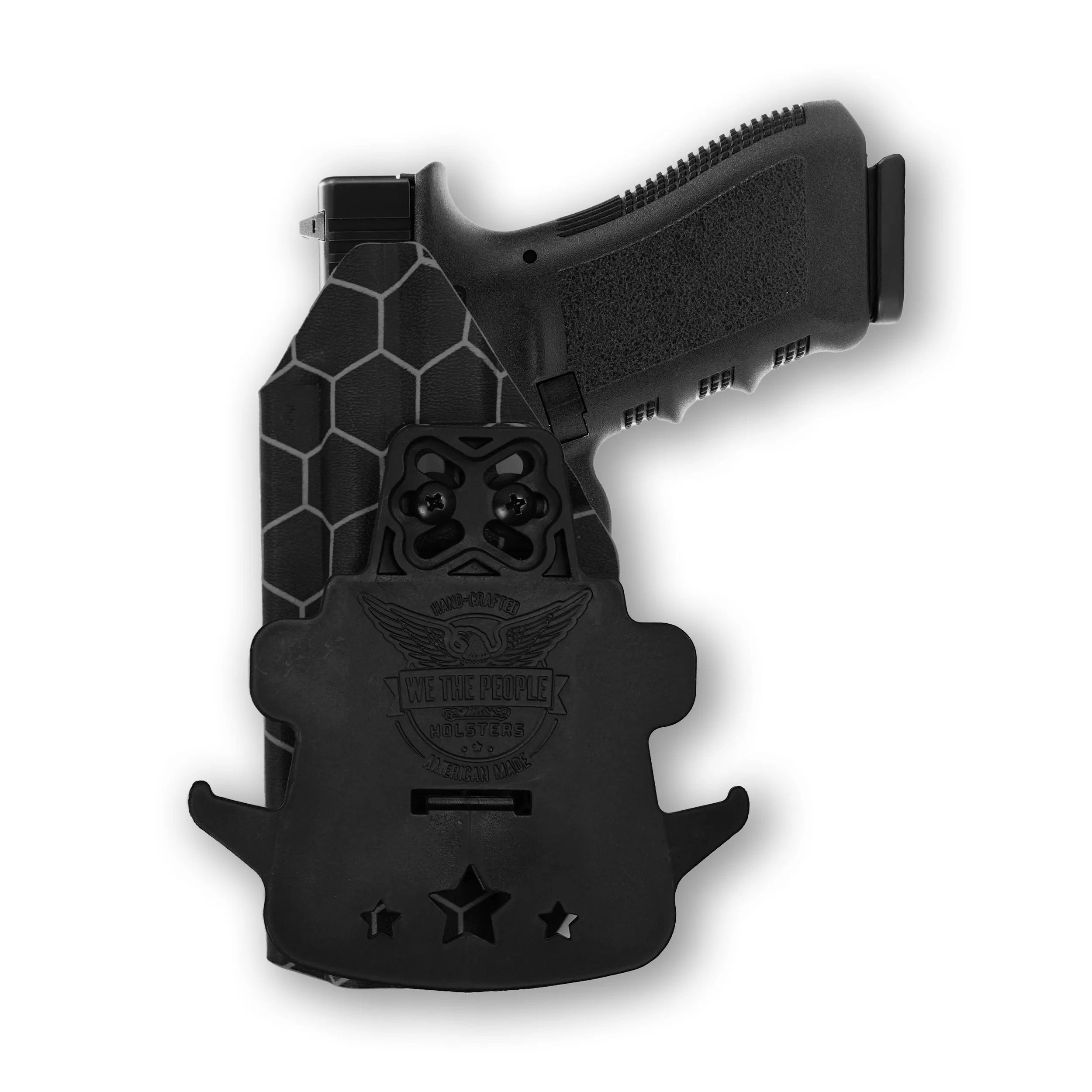 Canik TP9 Elite Combat with Olight Baldr RL Mini OWB Holster