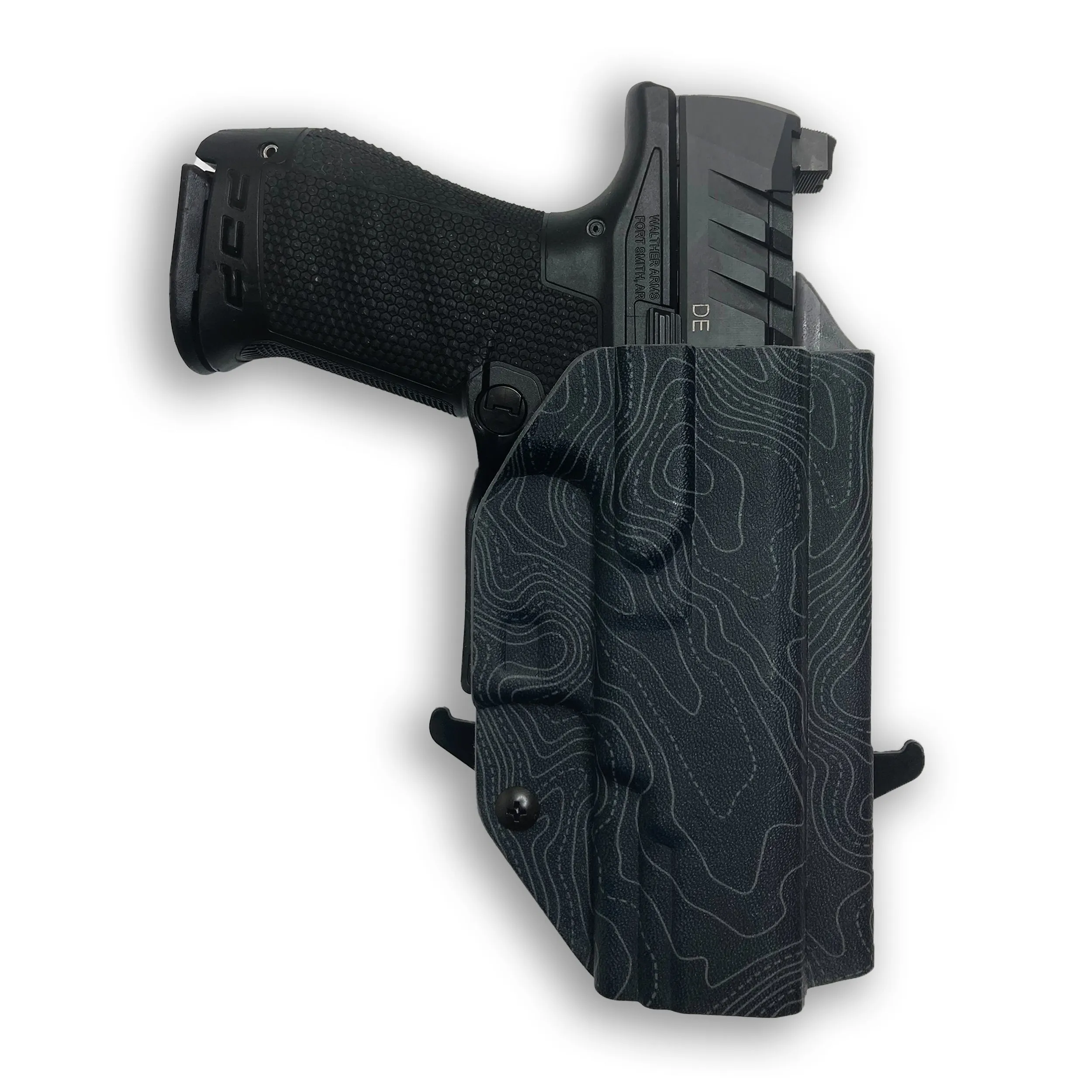 Canik TP9 Elite Combat with Olight Baldr RL Mini OWB Holster