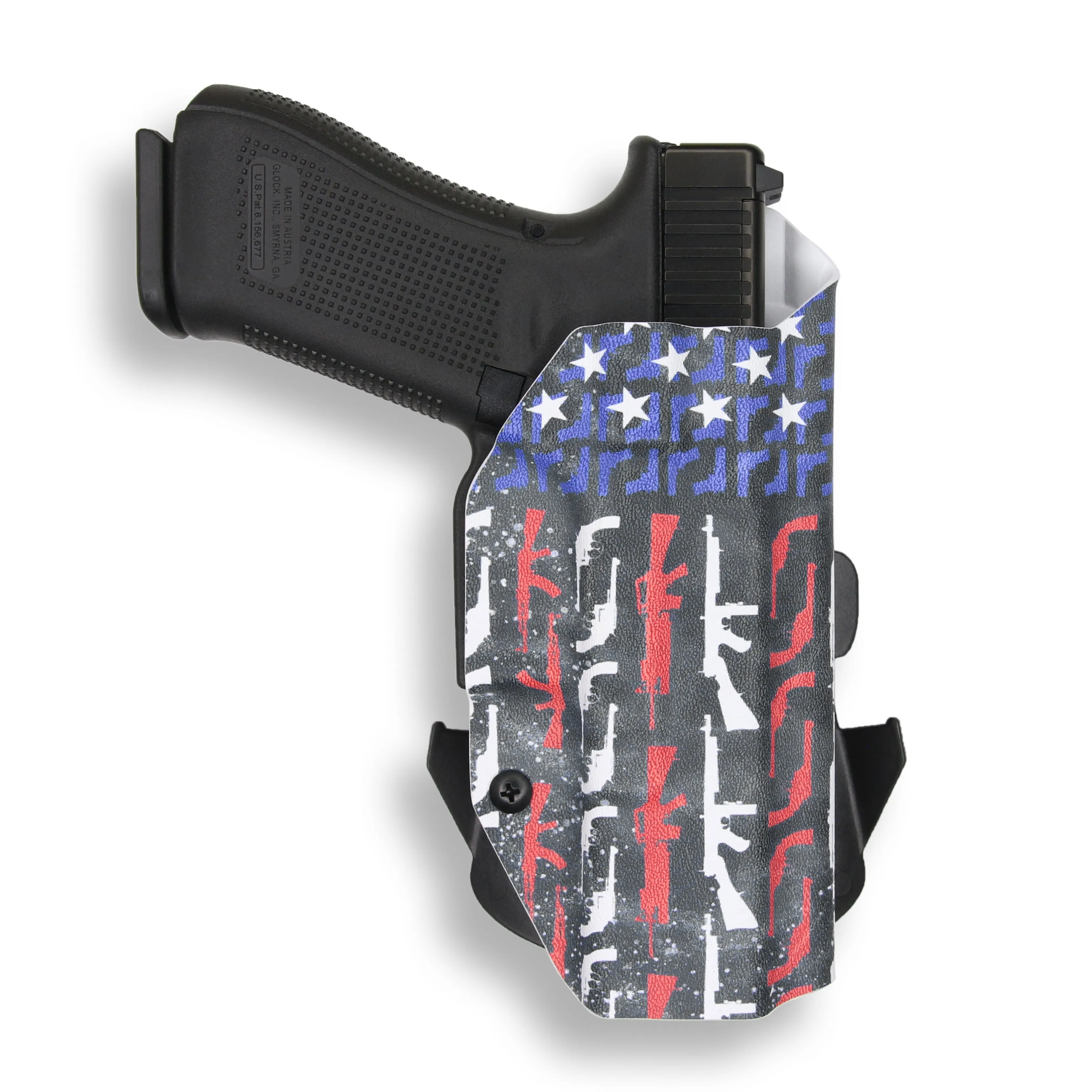 Canik TP9 Elite Combat with Olight Baldr RL Mini OWB Holster