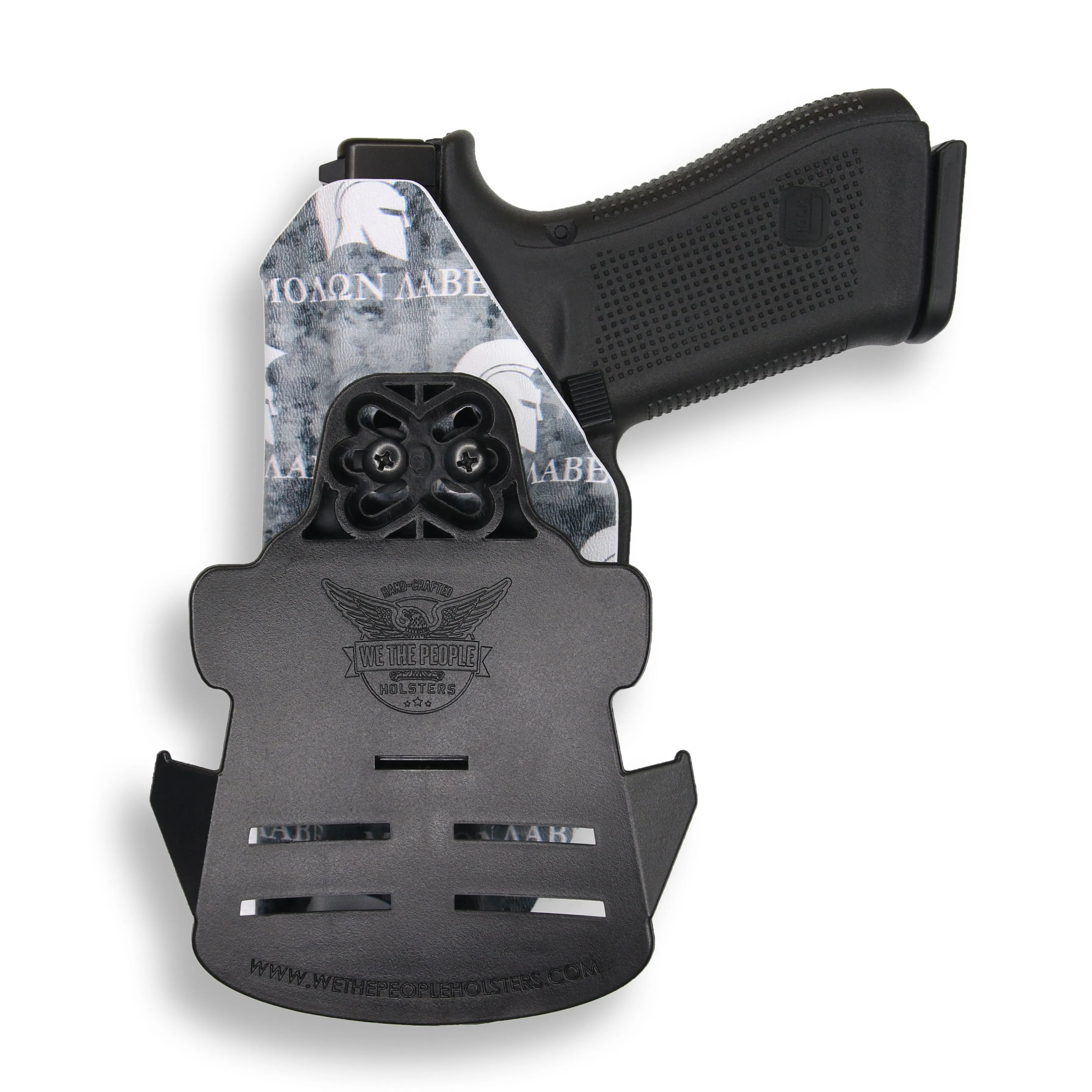 Canik TP9 Elite Combat with Olight Baldr RL Mini OWB Holster