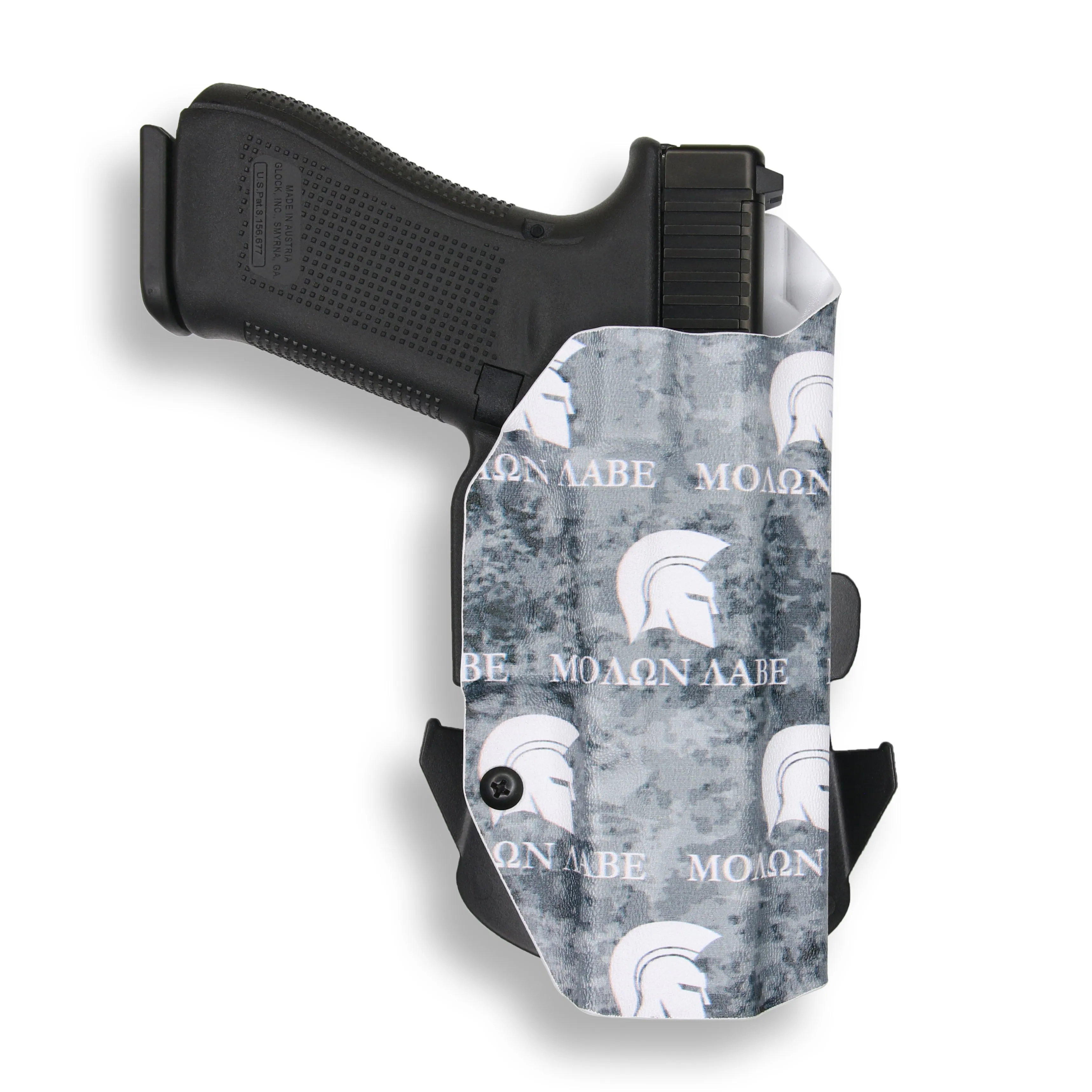 Canik TP9 Elite Combat with Olight Baldr RL Mini OWB Holster