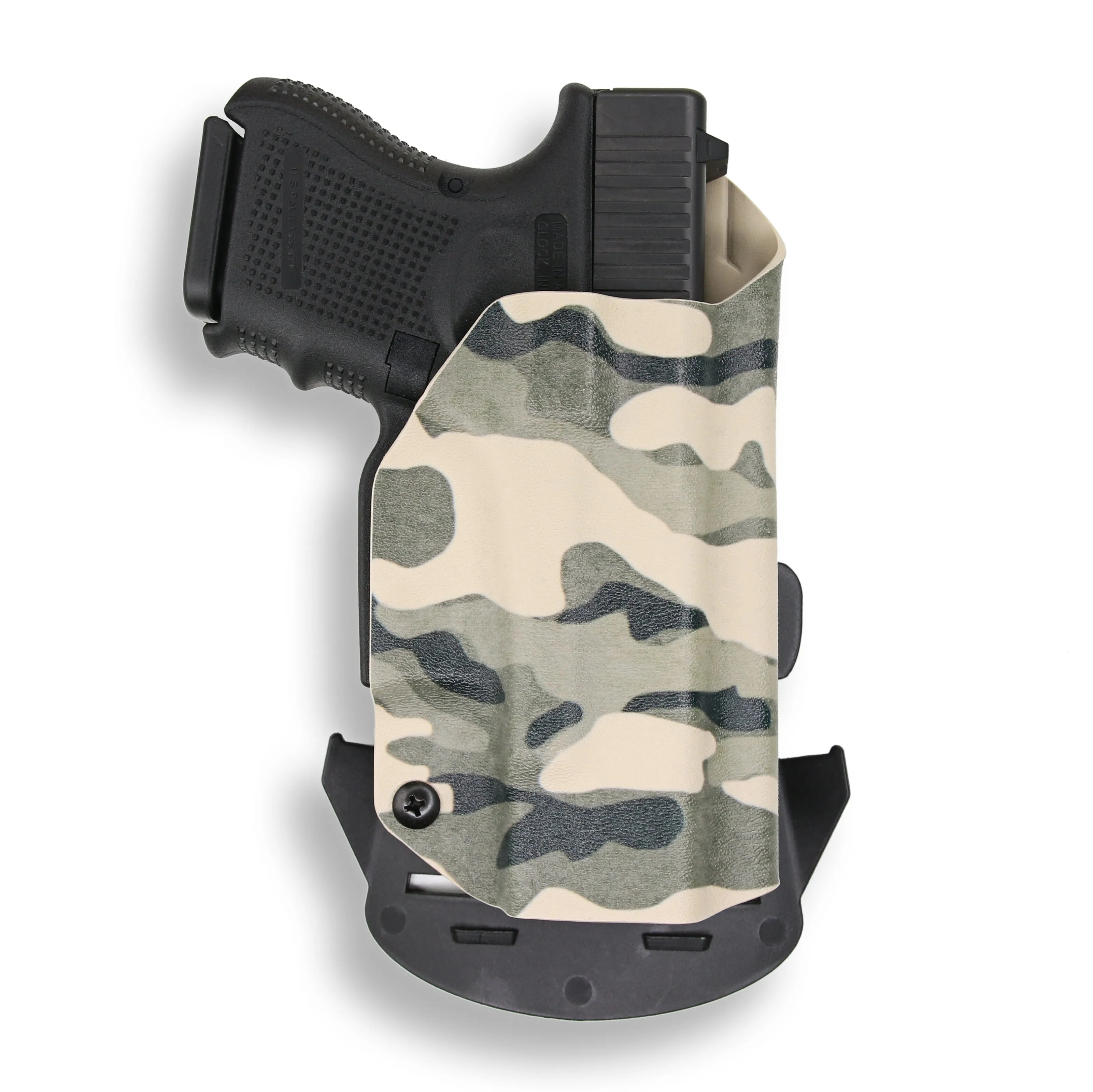 Canik TP9 Elite Combat with Olight Baldr RL Mini OWB Holster