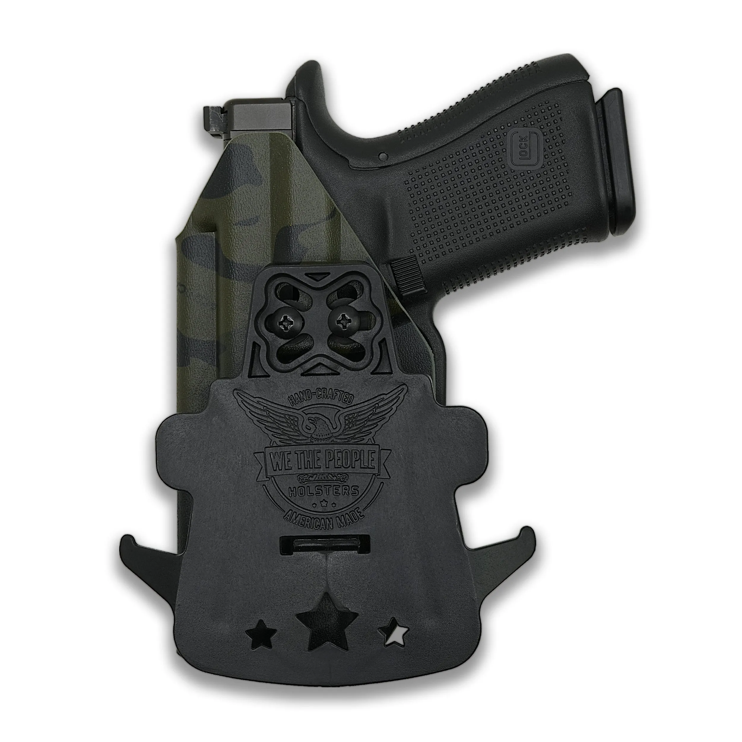 Canik TP9 Elite Combat with Olight Baldr RL Mini OWB Holster