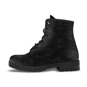 Combat Boots - Classic Pattern #117 | Unisex Boots, Custom Shoes, Hippie Boots, Lace Up Boots, 90s Boots, Women's Boots, Boots Men