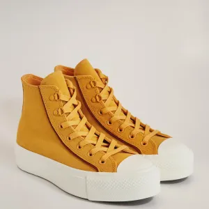 Converse CTAS Hi Lift Suede 'Tiger Moth' Women's Platform Sneakers A05419C NWT