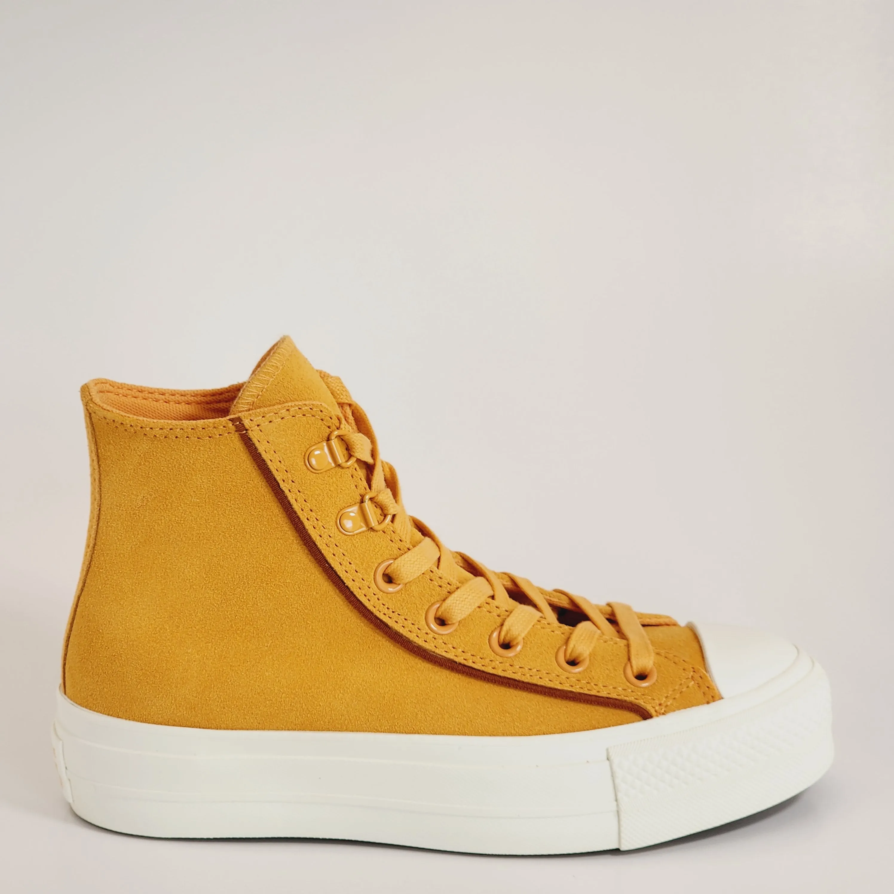 Converse CTAS Hi Lift Suede 'Tiger Moth' Women's Platform Sneakers A05419C NWT