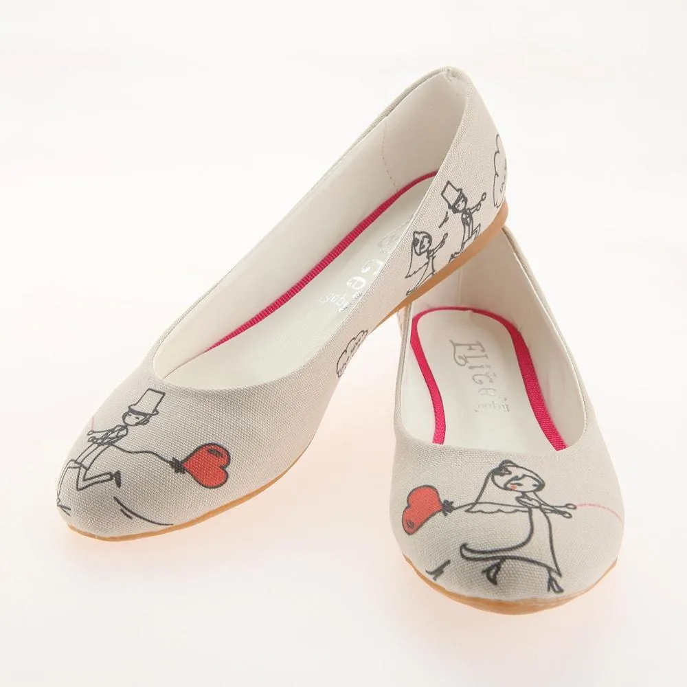Cute Couple Ballerinas Shoes 1126