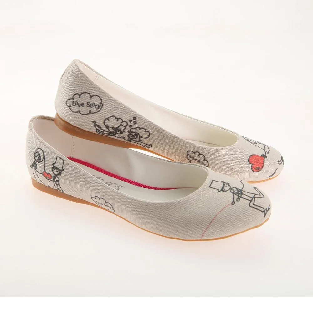 Cute Couple Ballerinas Shoes 1126