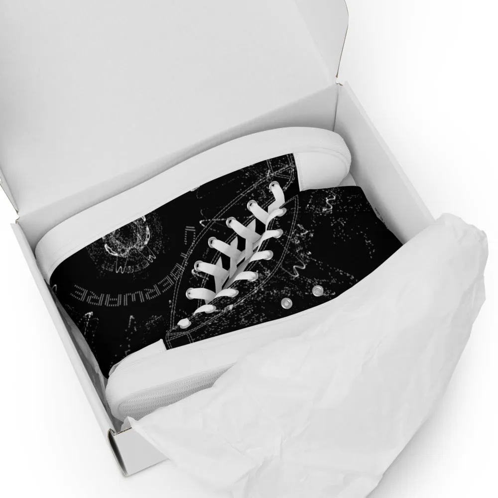 Cyberware - Women’s high top canvas shoes