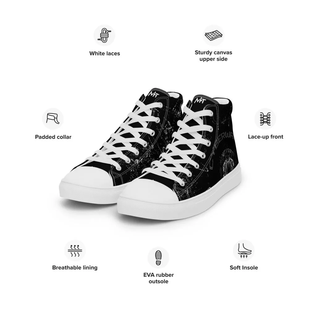 Cyberware - Women’s high top canvas shoes